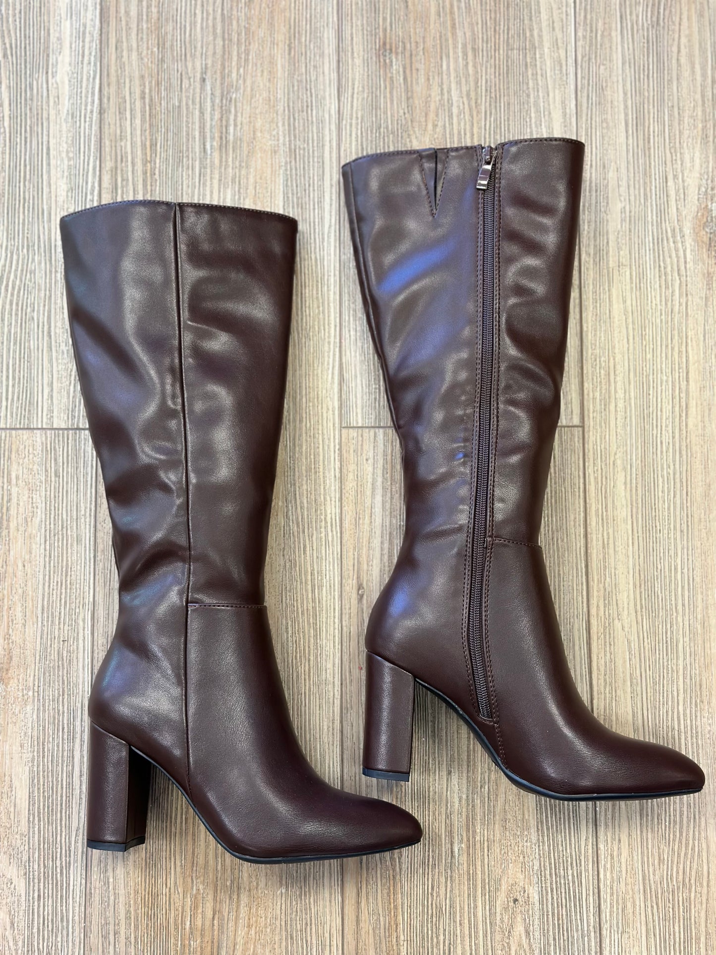 Chocolate Brown Mid Length Boots