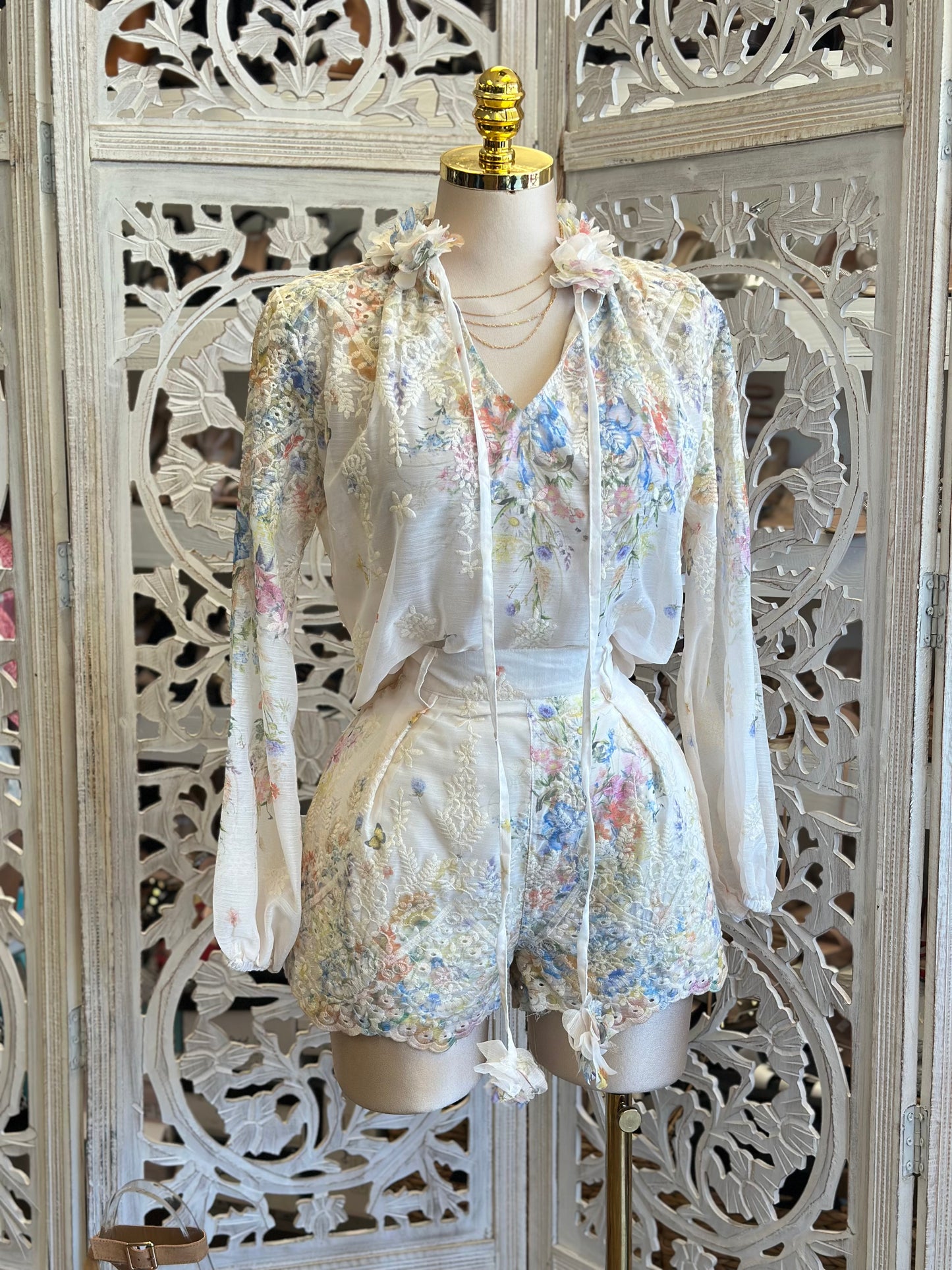 Pastel Dream Floral Set- Estira Poco, Slightly Stretchy