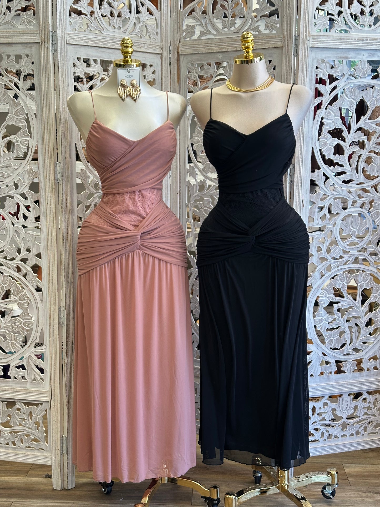 Lilia Midi Dress- Estira, Stretchy