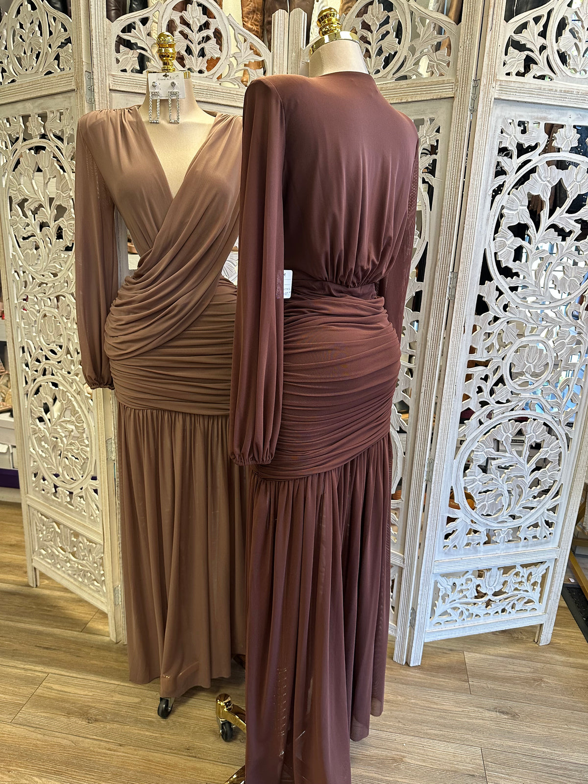 The Florentine Goddess Gown- Estira , Stretchy