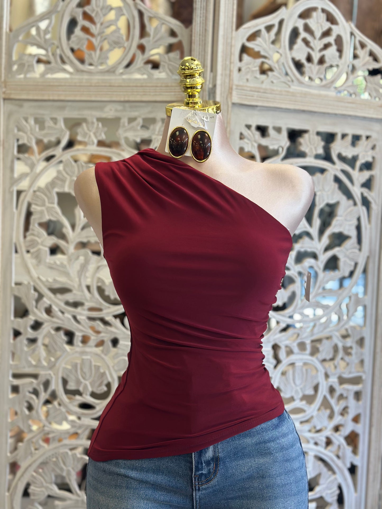 One Sleeve Assymetrical Top