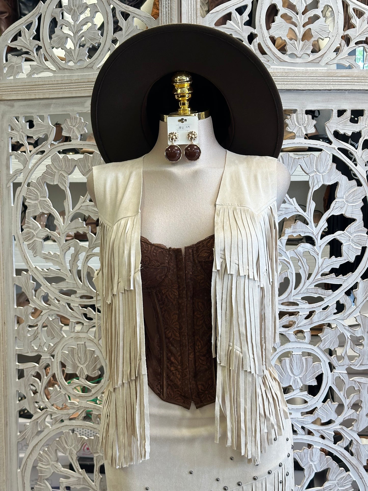 Western Fringe Vest