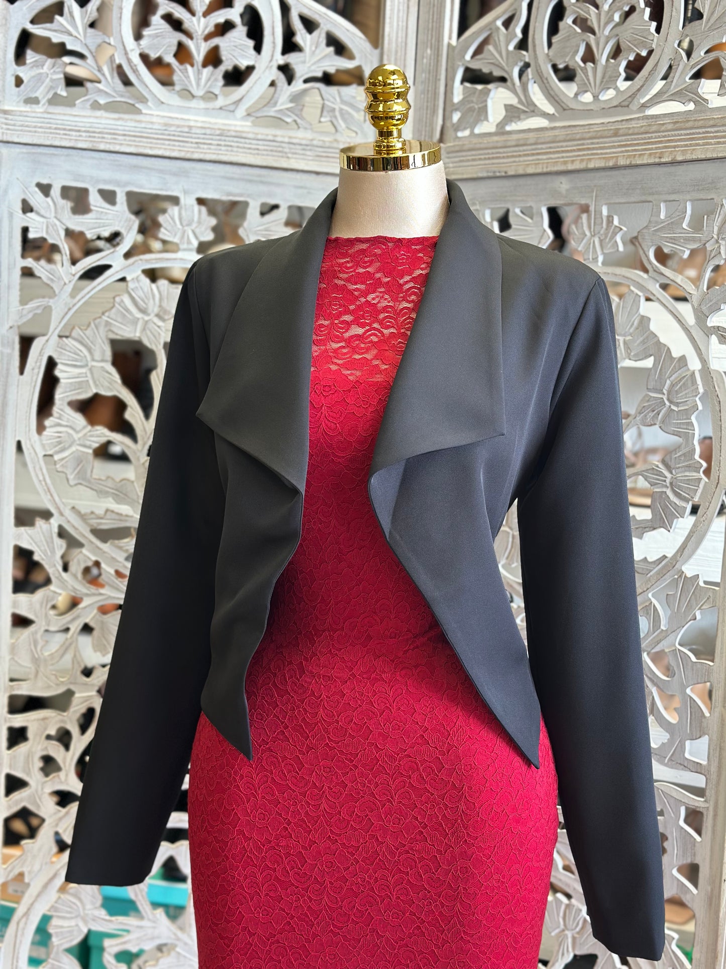 Soft Suede Blazer- Not Stretchy No Estira
