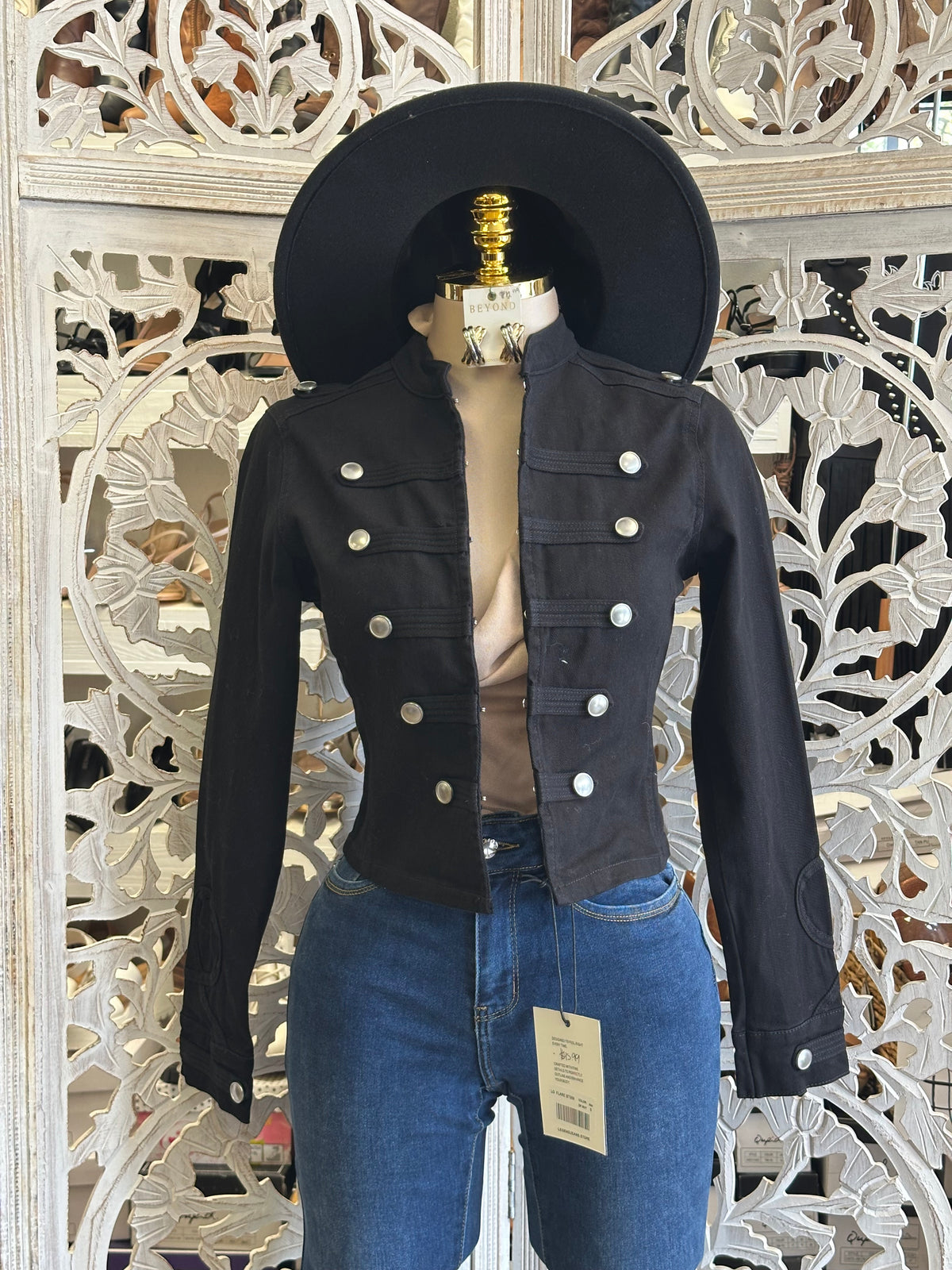 Atelier Cadet Jacket- Slightly Stretchy, Estira Poco