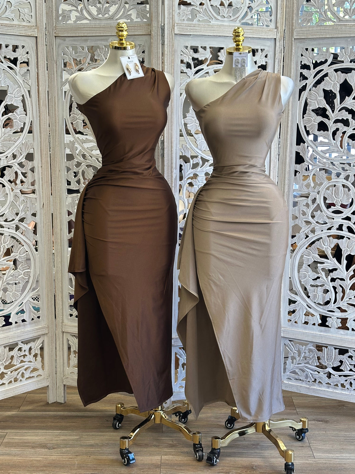 Desert Mirage Low Back Midi - Stretchy,Estira