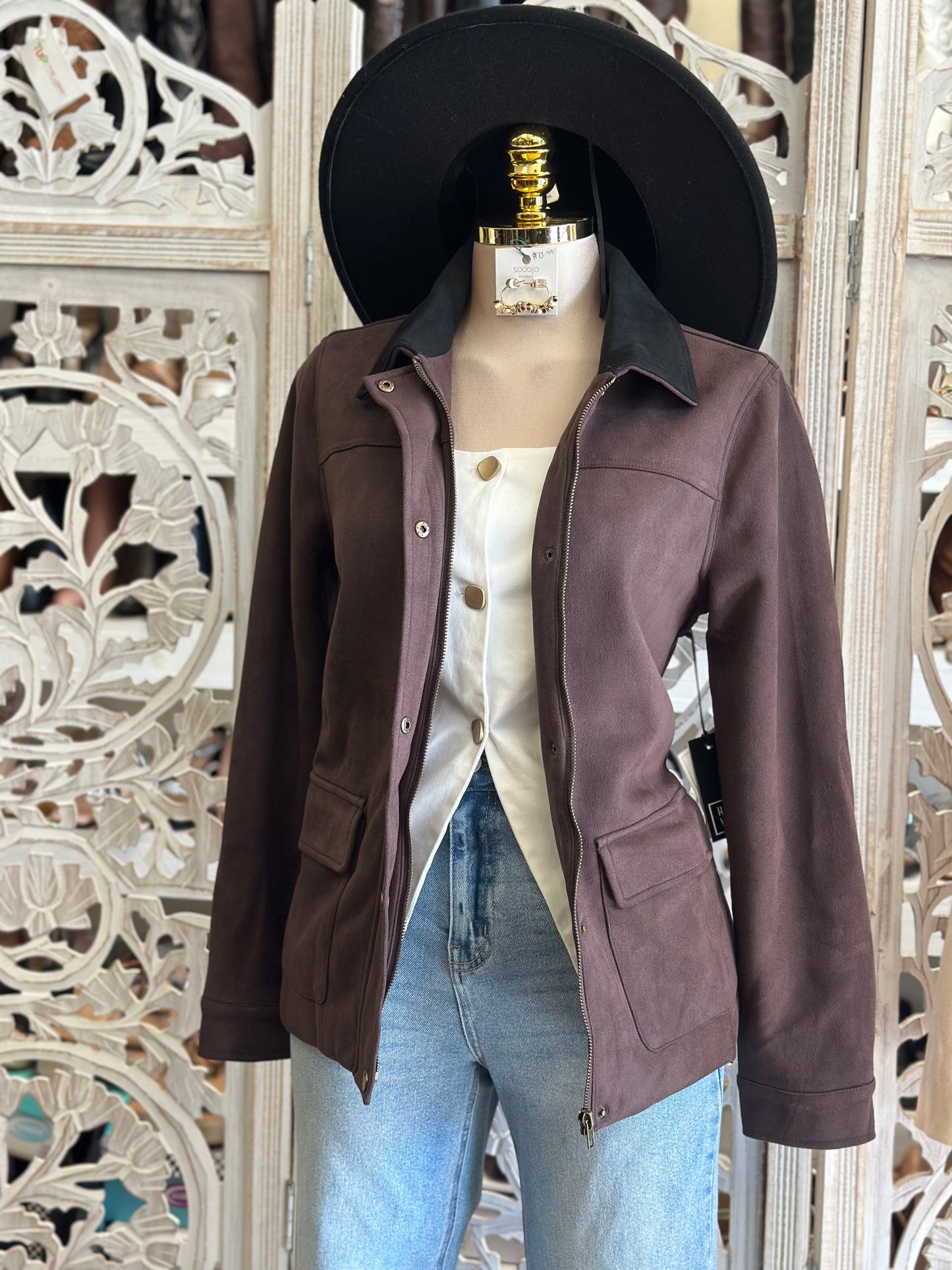 Color Block Full Zip Jacket