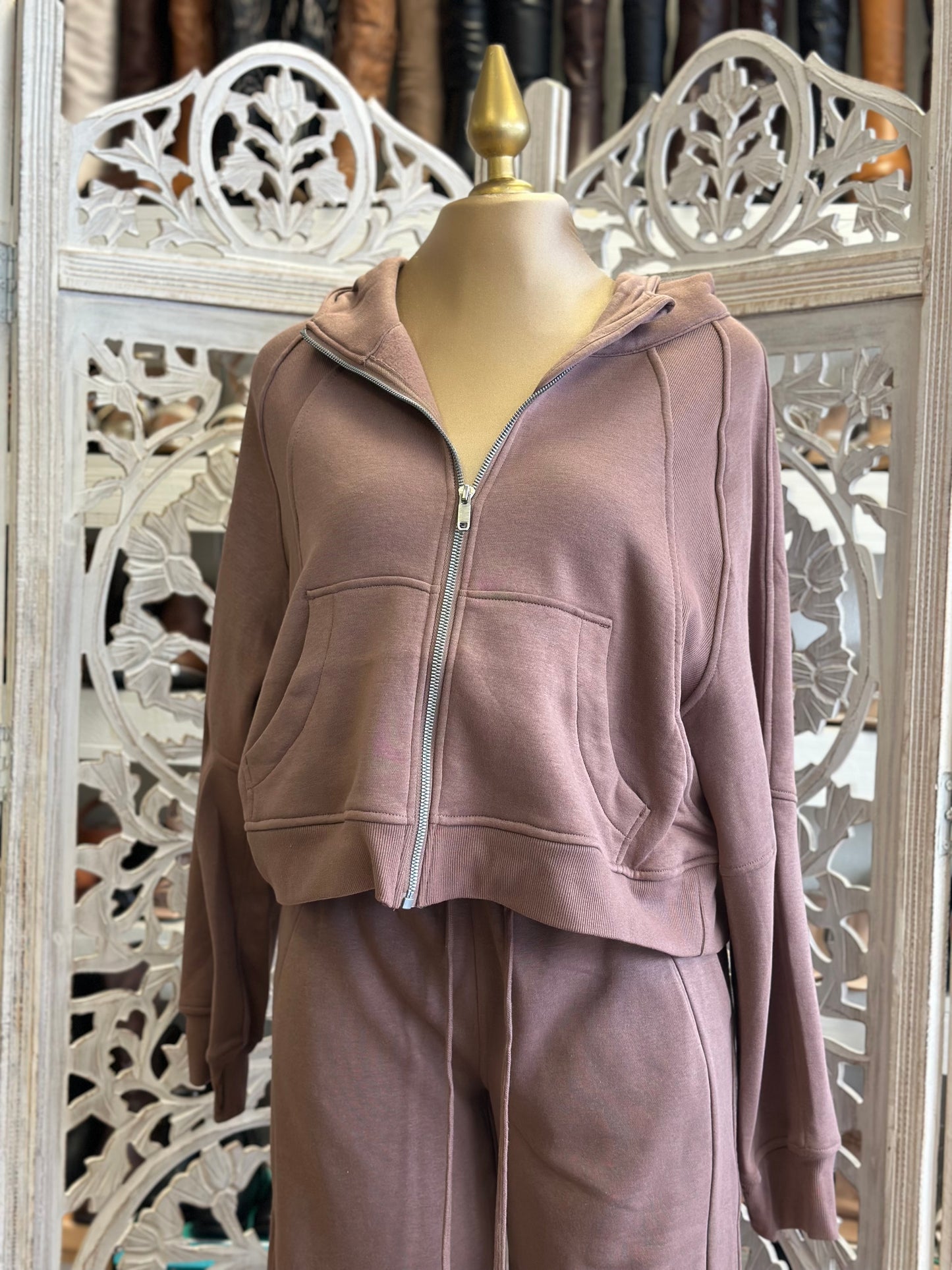 Mauve Sweats Set
