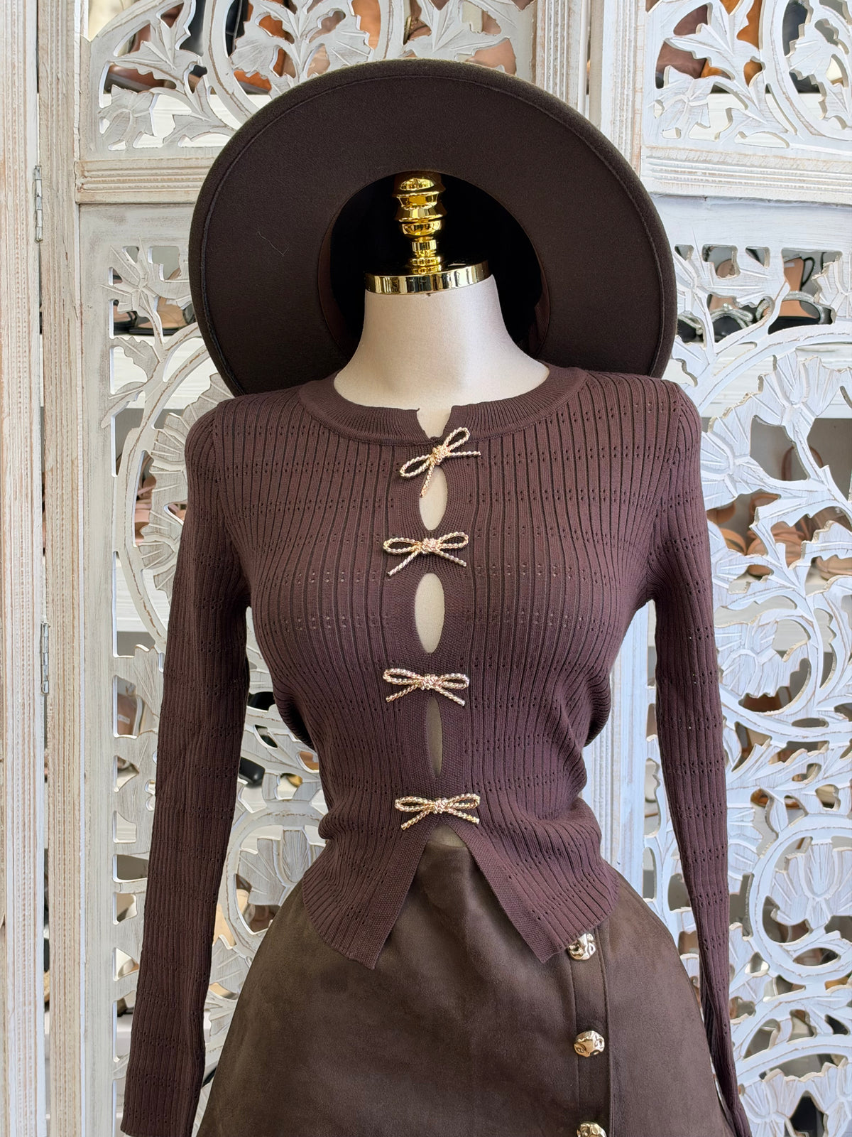 Amoret Bow Sweater