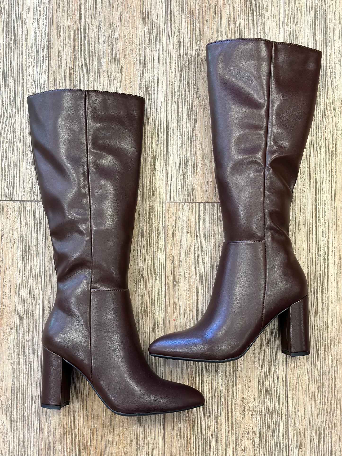 Chocolate Brown Mid Length Boots