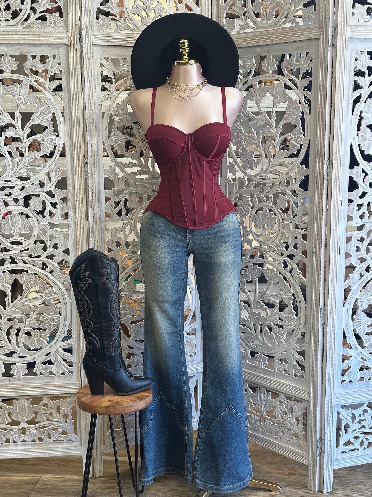 Scarlett Corset Top