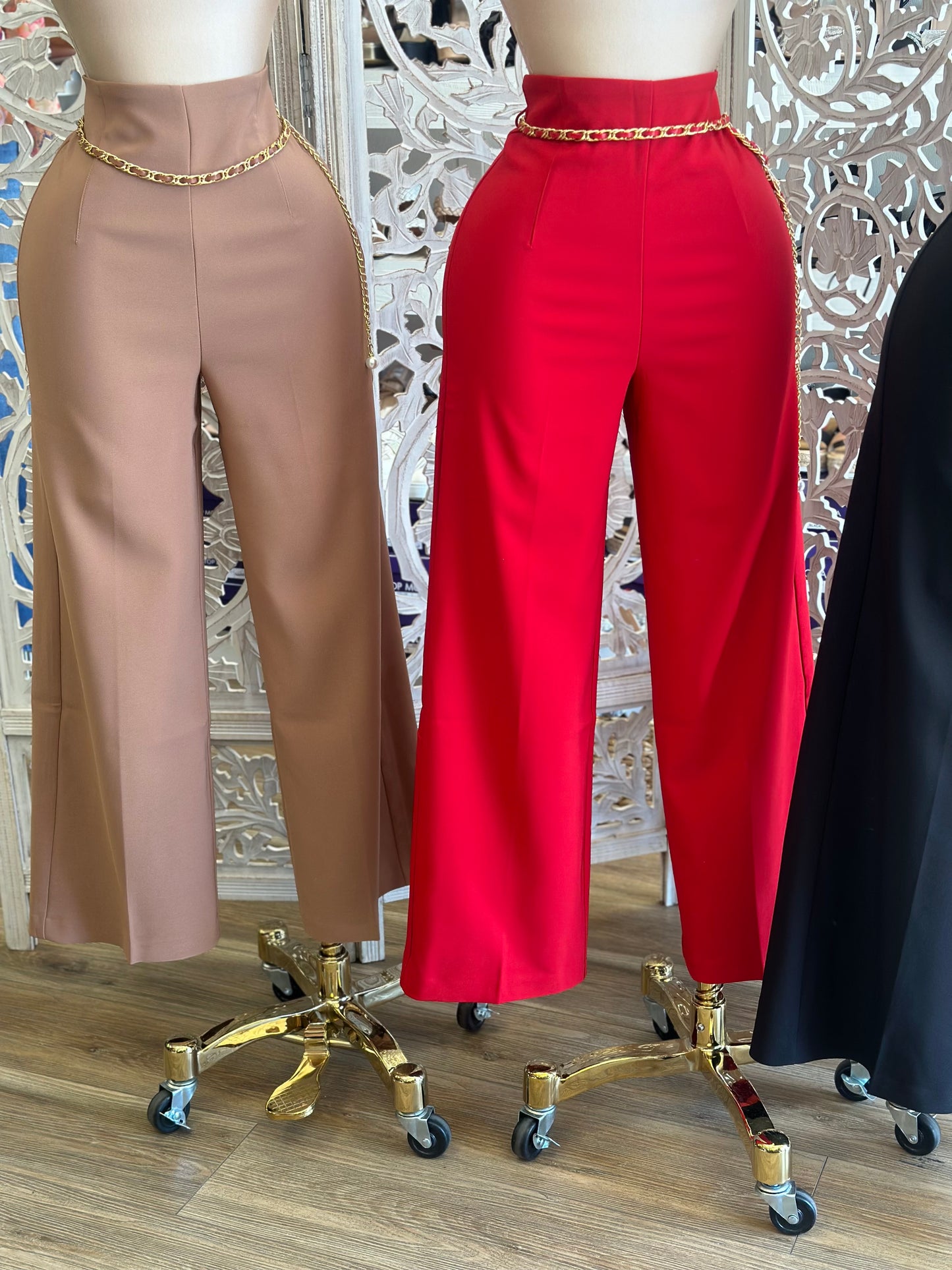 Heartline Vest and Trouser Set- Stretchy, Estira