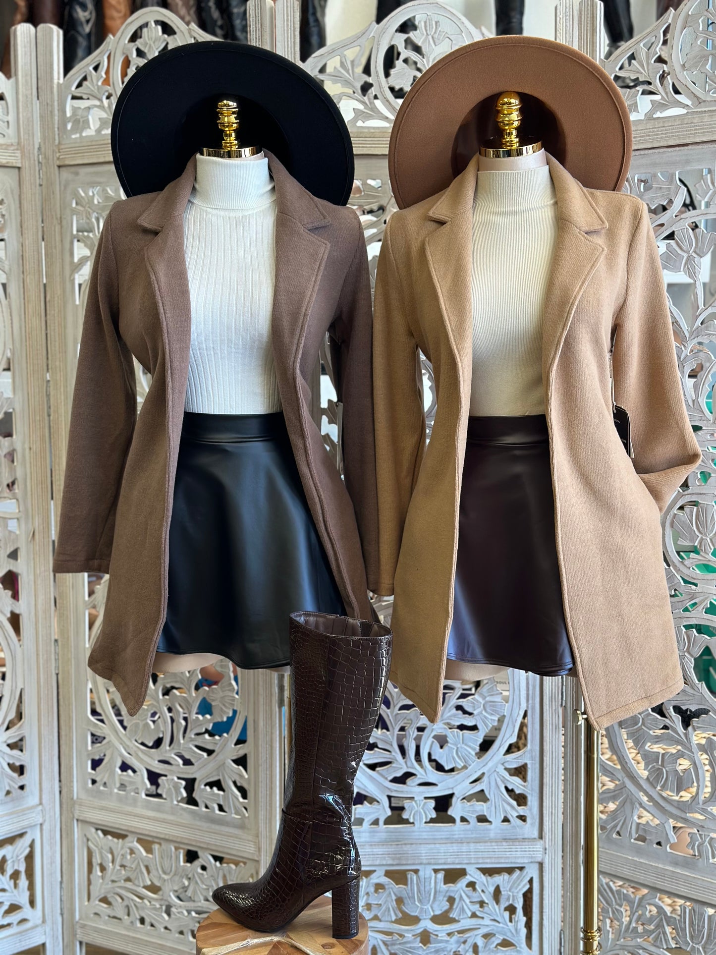 Blazer Midi Coat