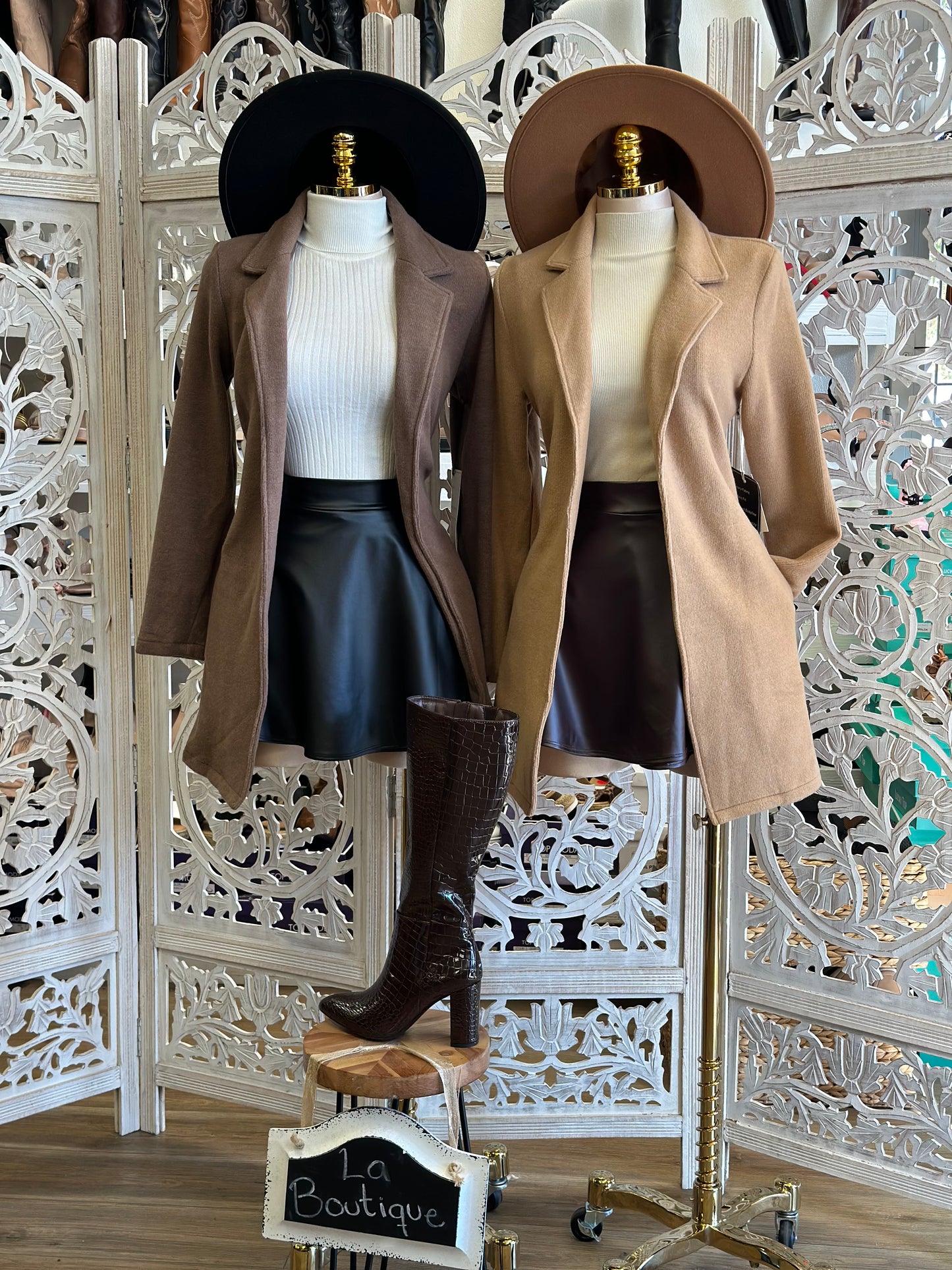 Blazer Midi Coat