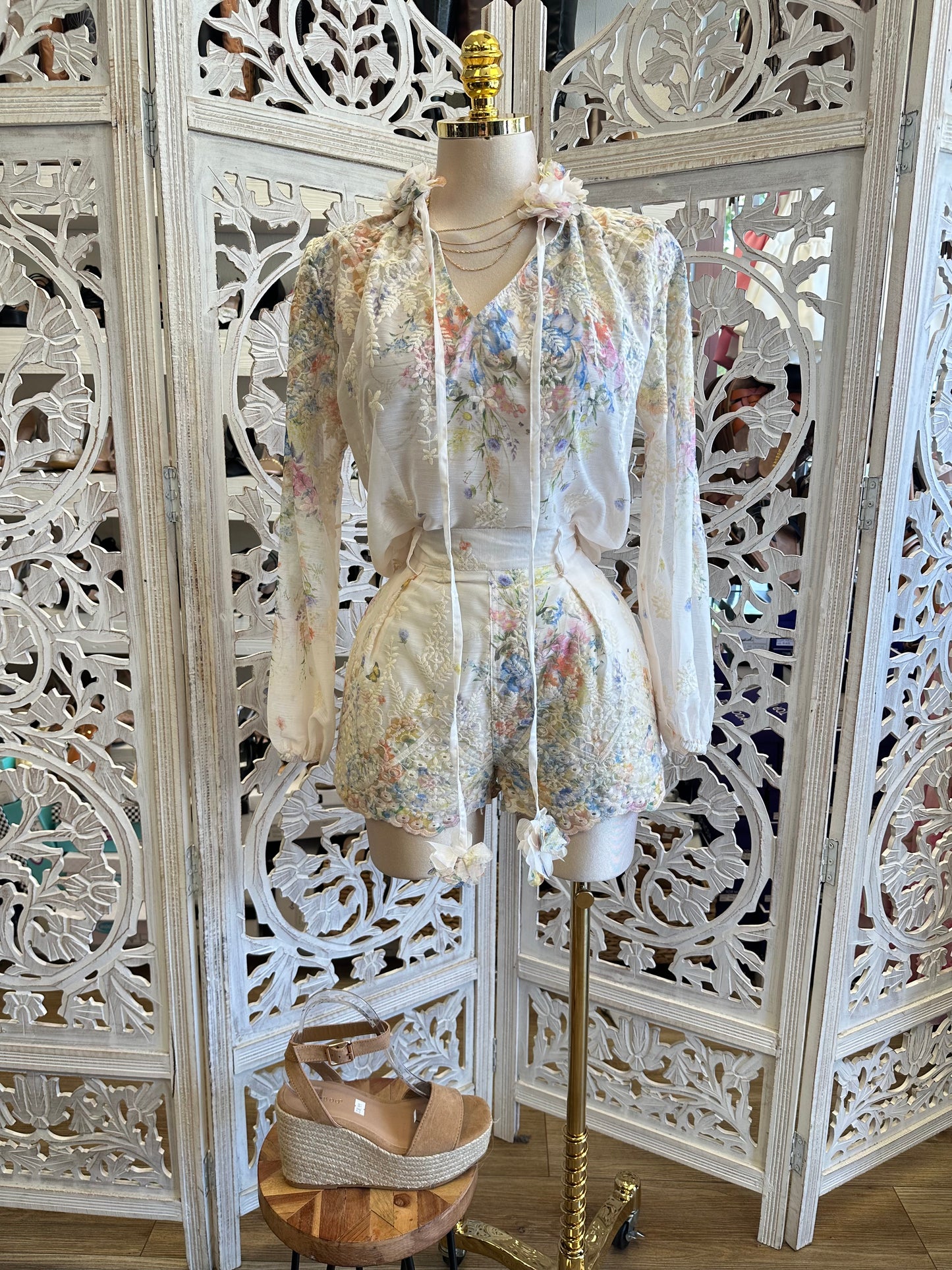 Pastel Dream Floral Set- Estira Poco, Slightly Stretchy