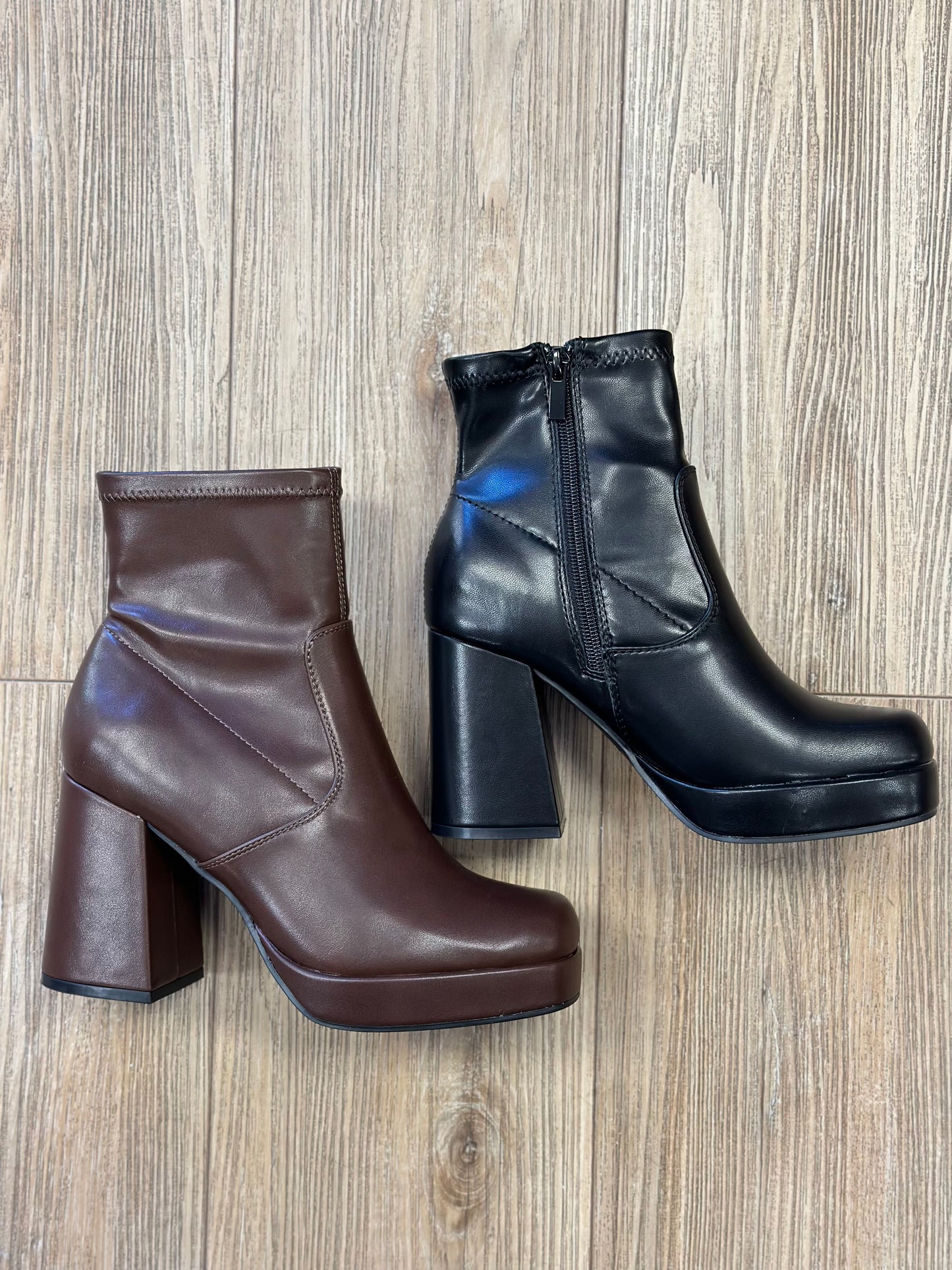 Short Length Square Toe Boots