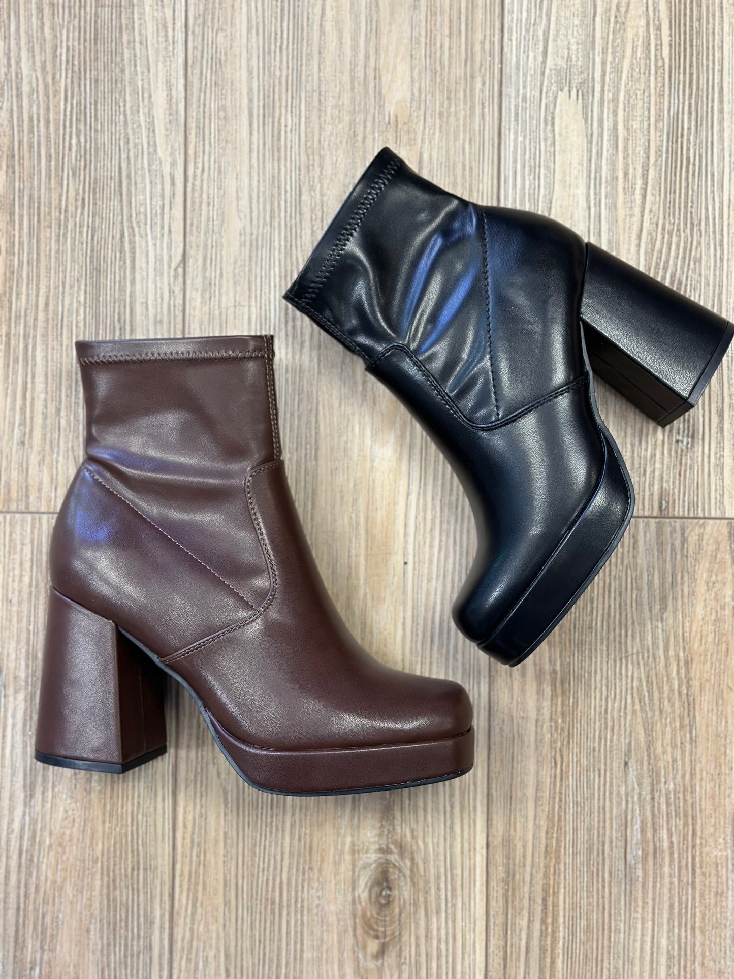 Short Length Square Toe Boots