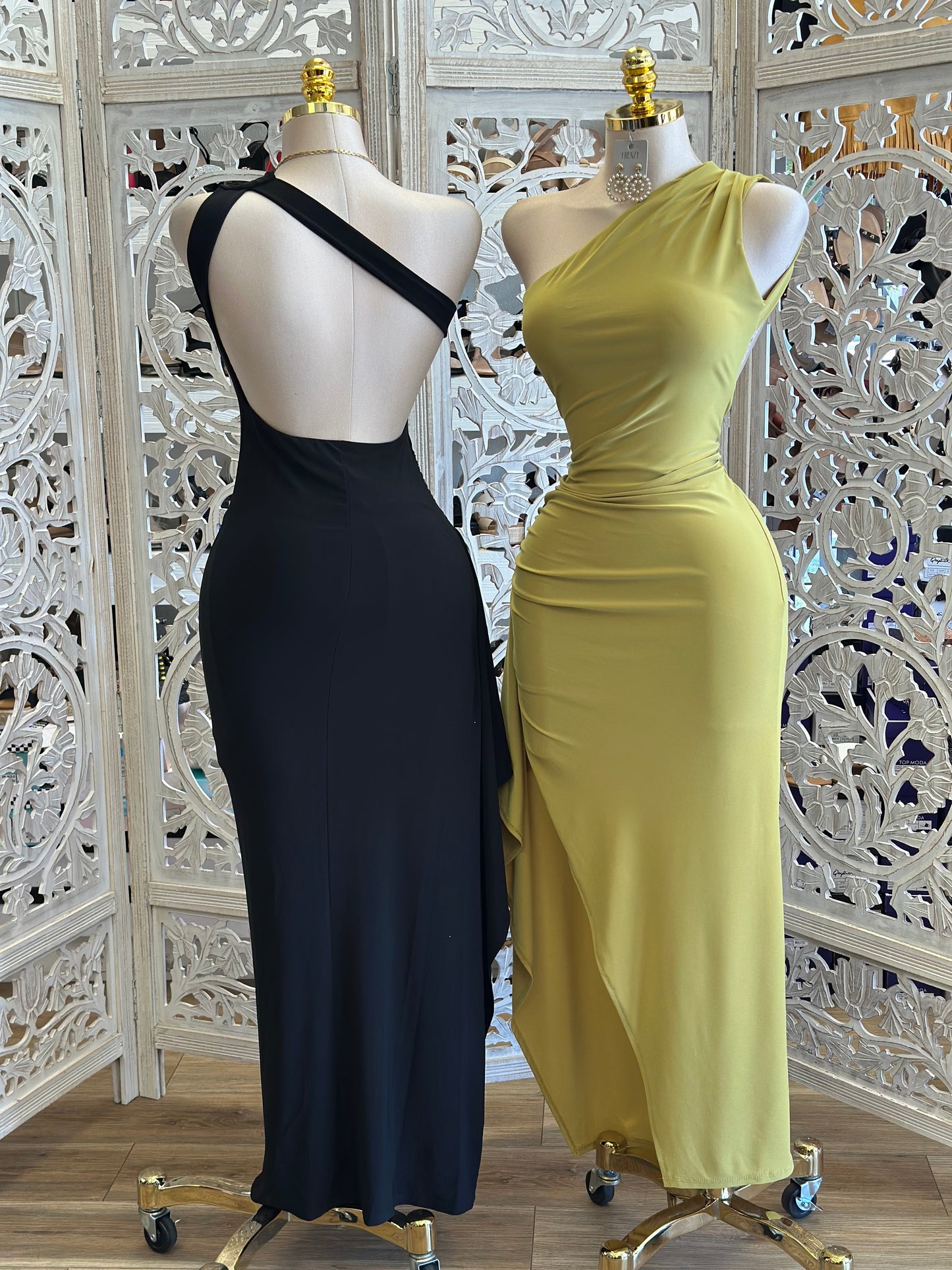 Slingback Midi Fitted Dress-Estira, Stretchy