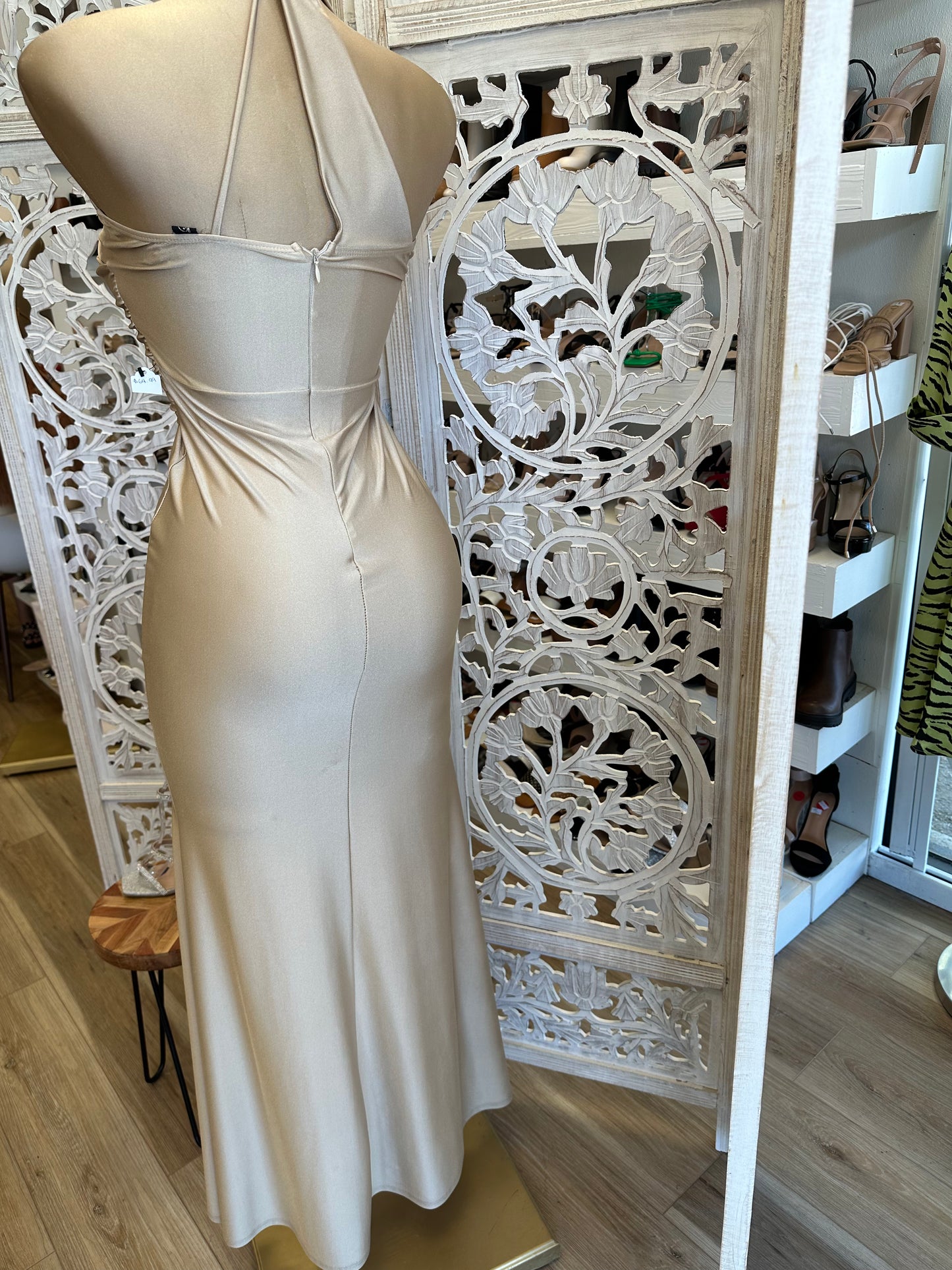 Champagne Formal Dress