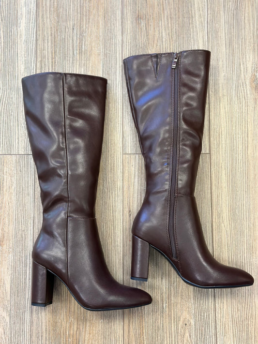 Chocolate Brown Mid Length Boots