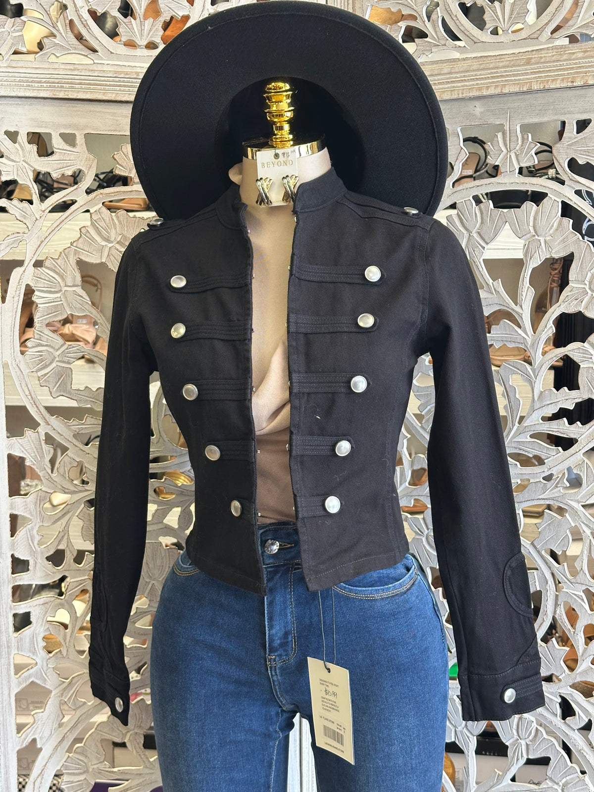Atelier Cadet Jacket- Slightly Stretchy, Estira Poco