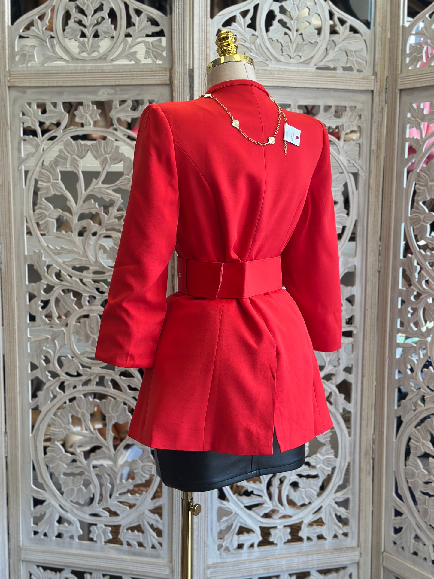Thick Belt Blazer
