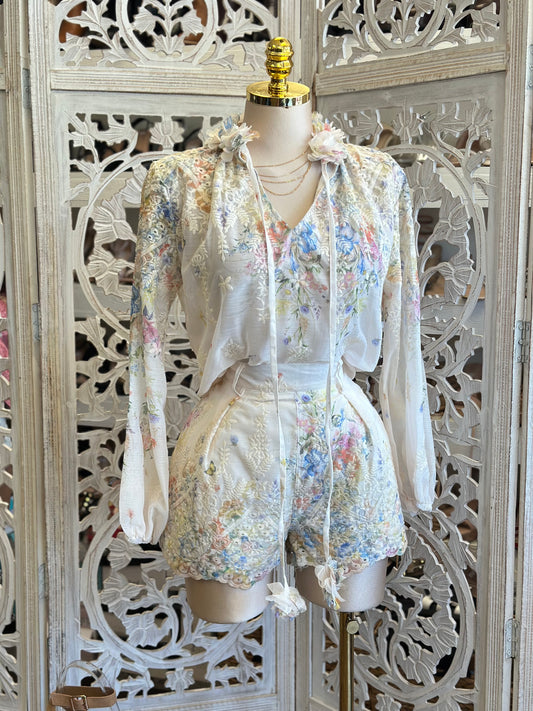 Pastel Dream Floral Set- Estira Poco, Slightly Stretchy