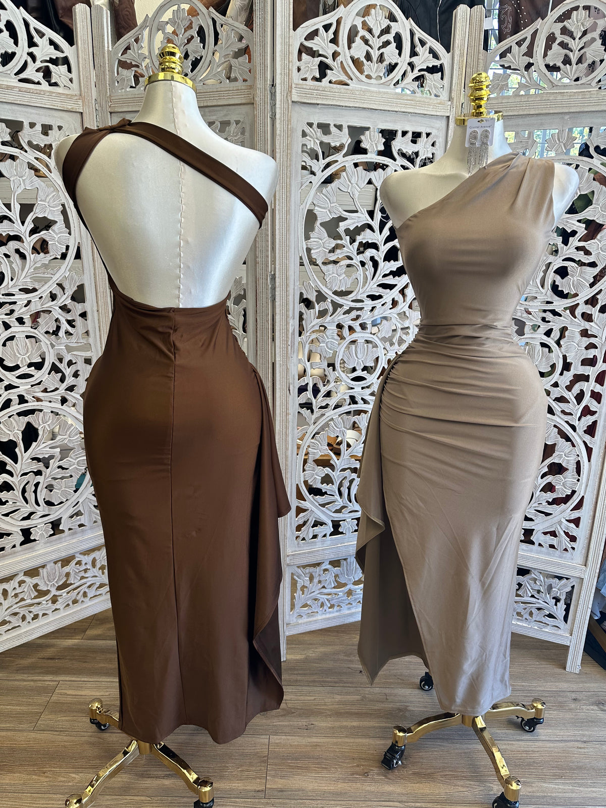 Desert Mirage Low Back Midi - Stretchy,Estira