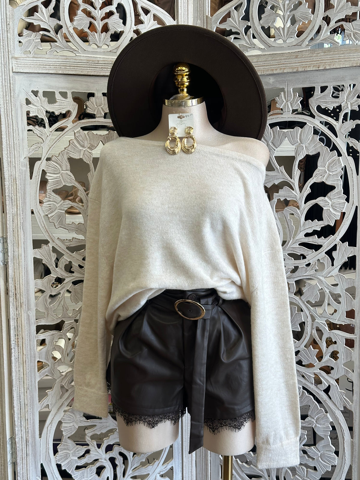 Marais Lace Shorts