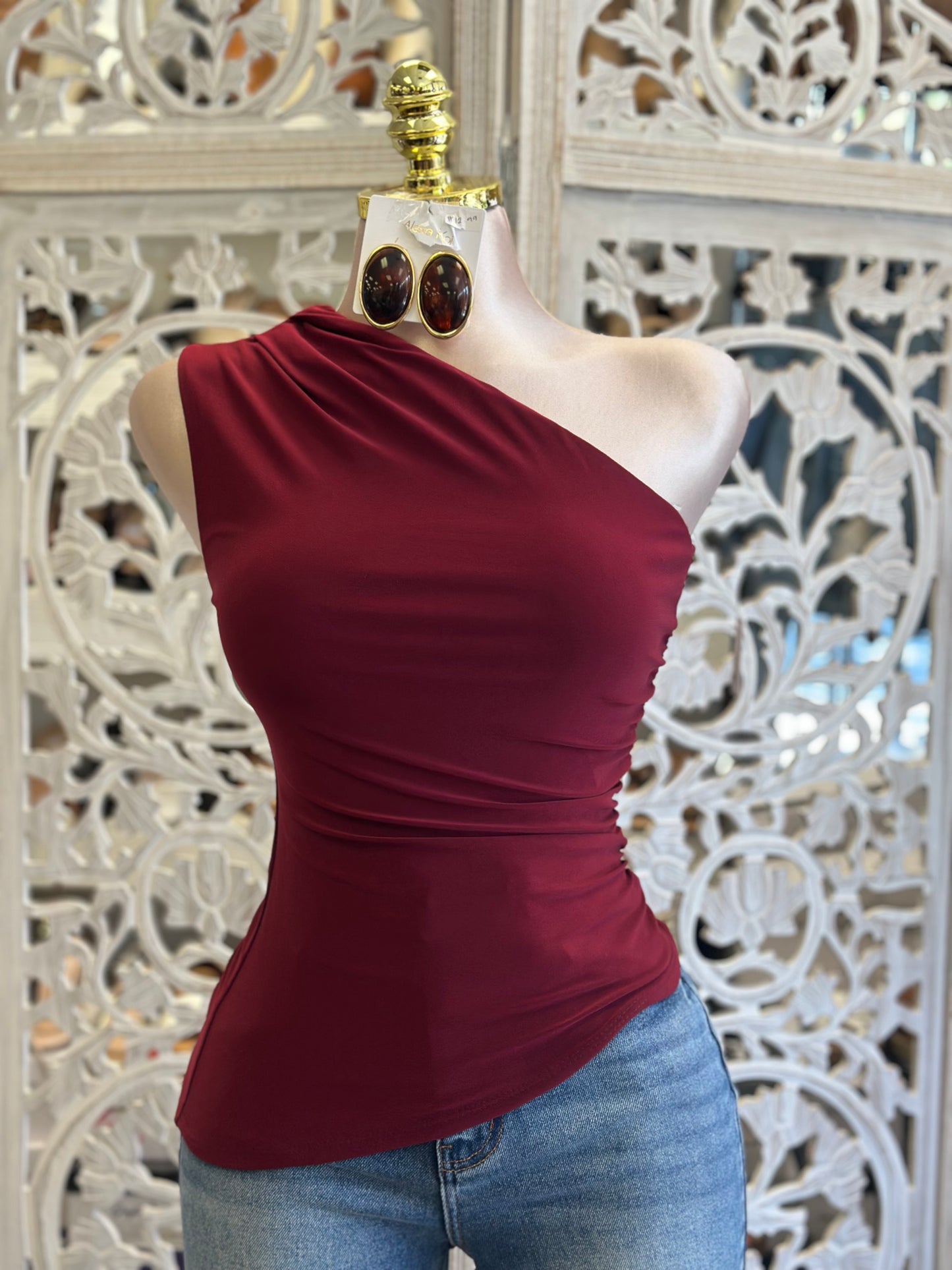 One Sleeve Assymetrical Top