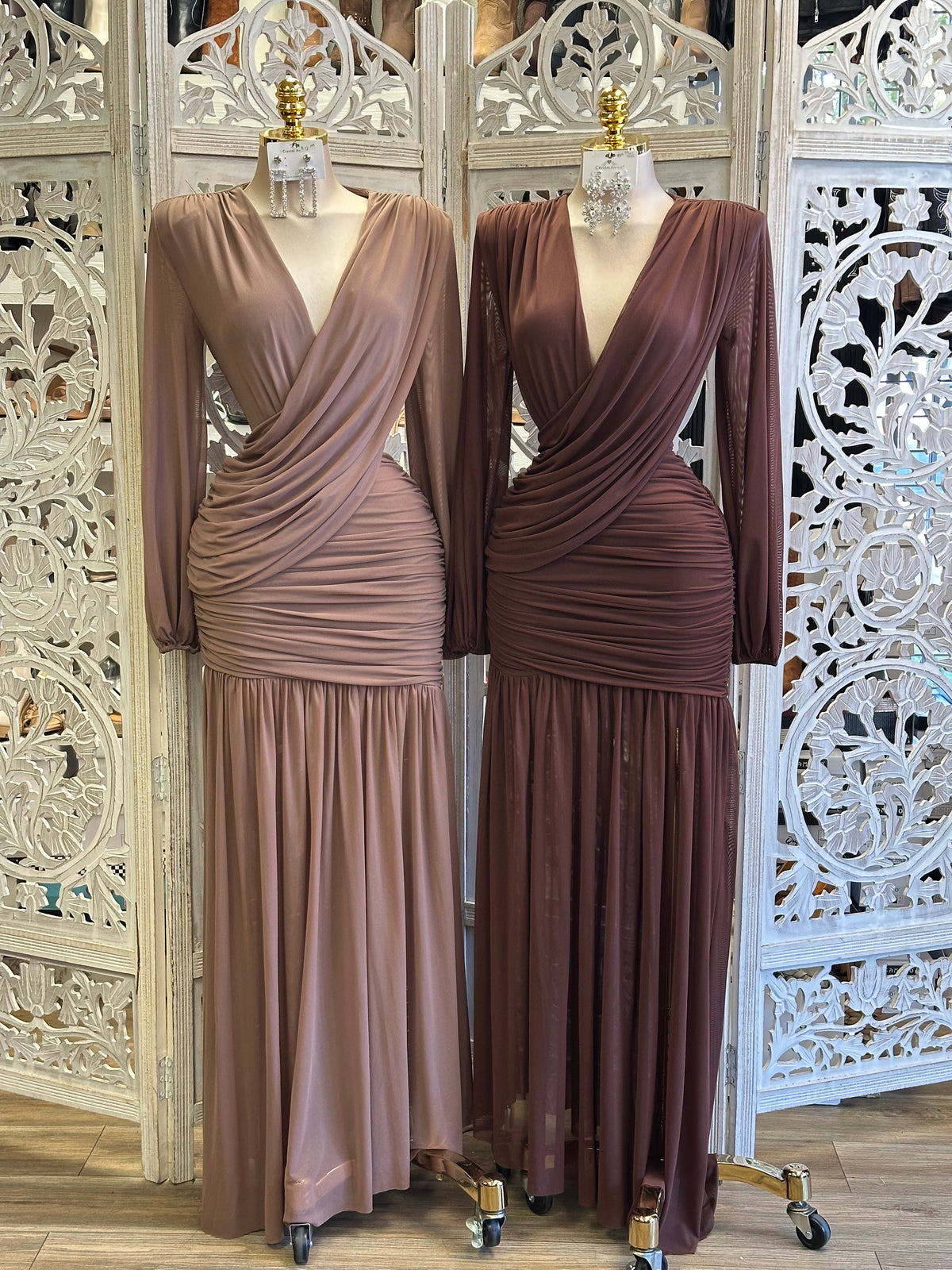 The Florentine Goddess Gown- Estira , Stretchy