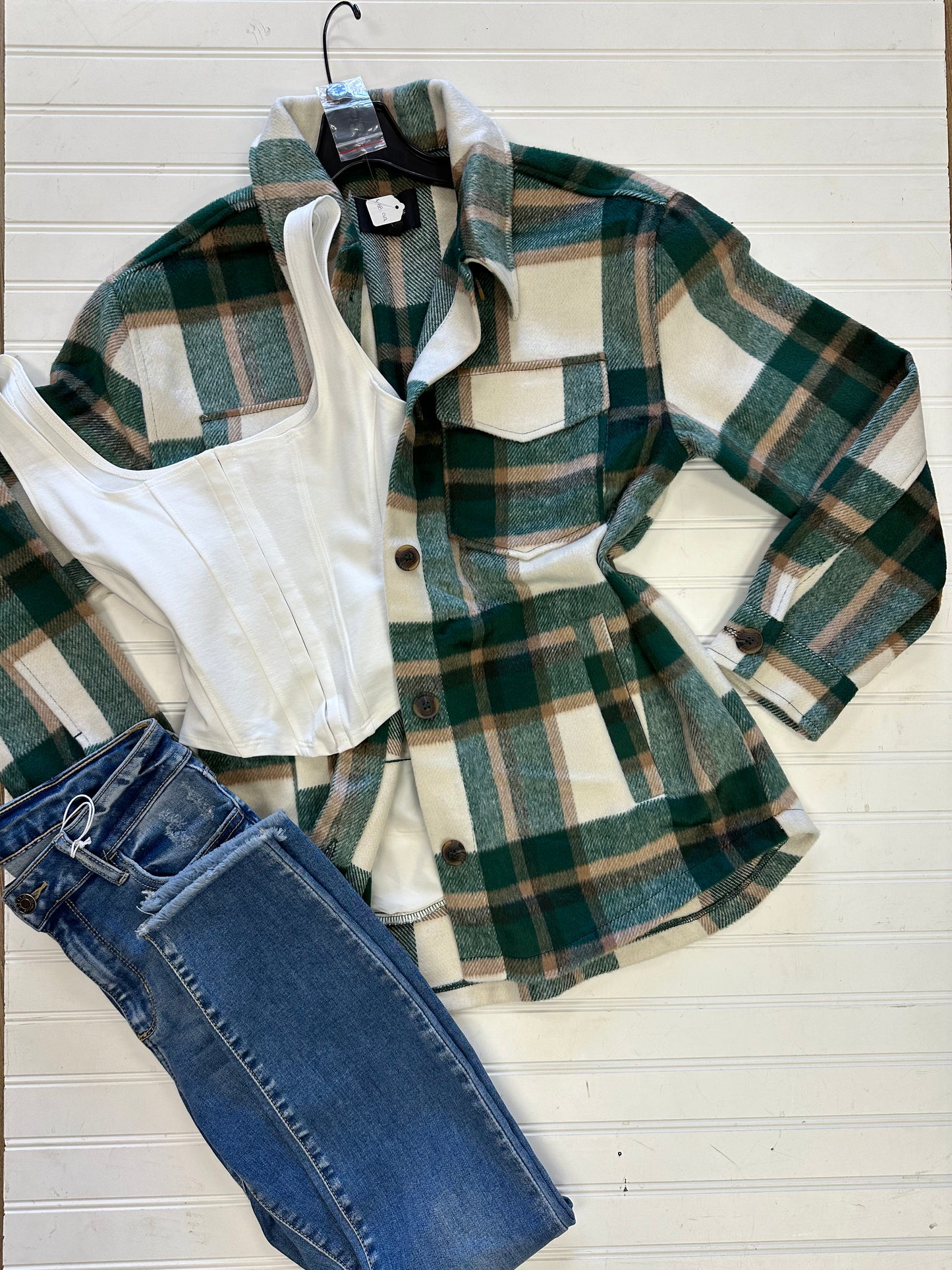 Hunter Green Flannel