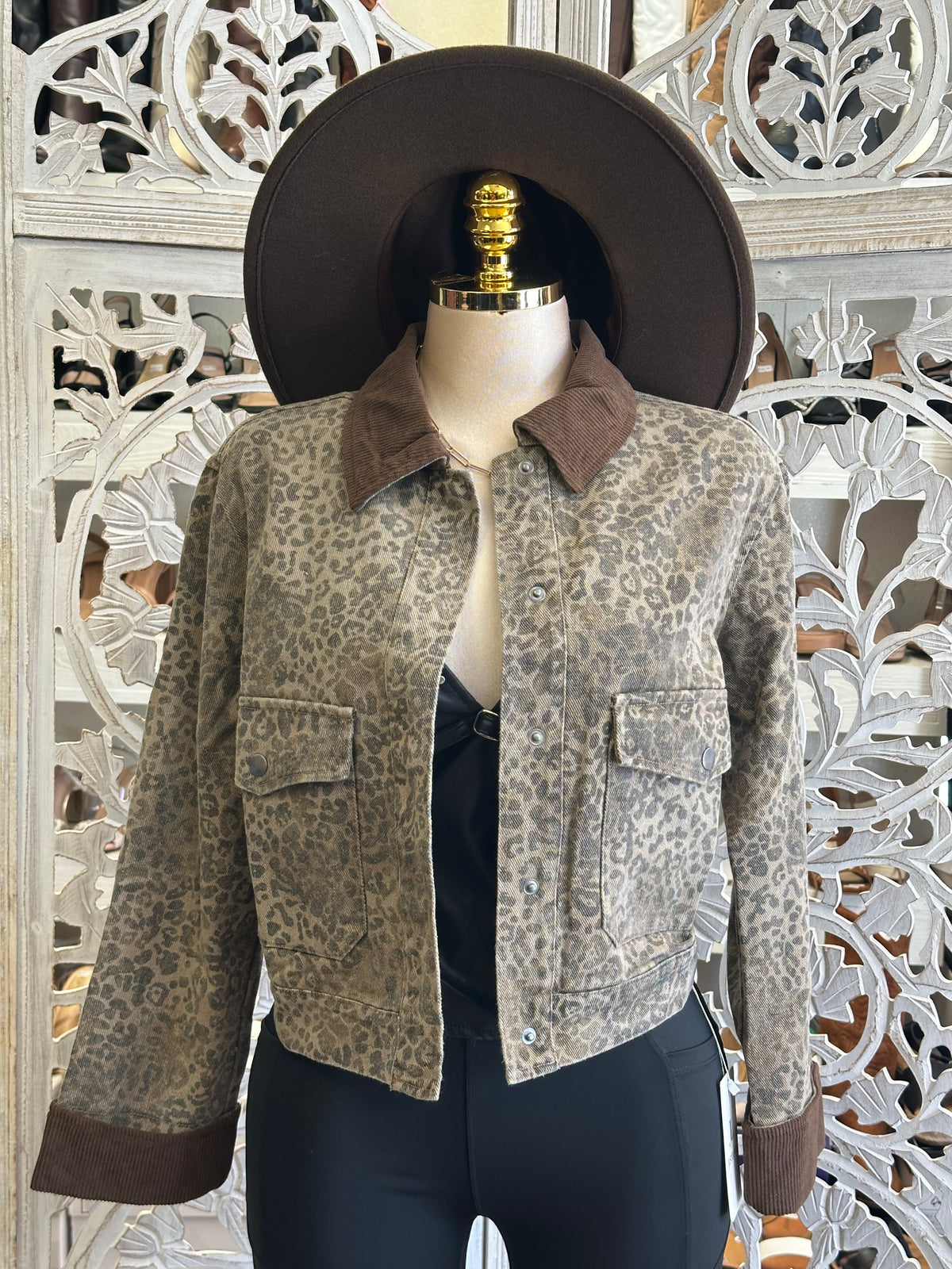 Chimera Animal-Print Coat