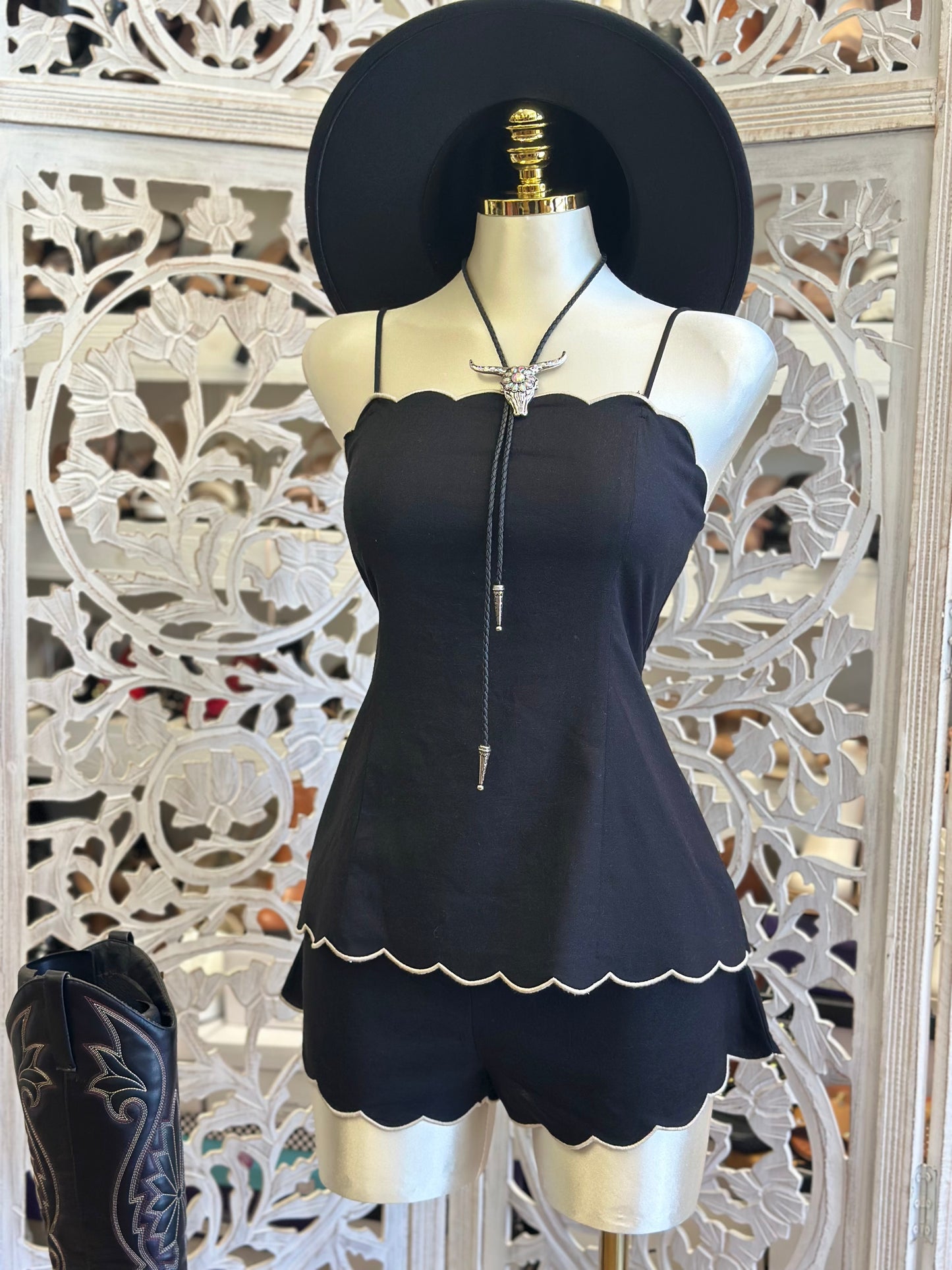 Shell Trim set- No Estira, Not Stretchy