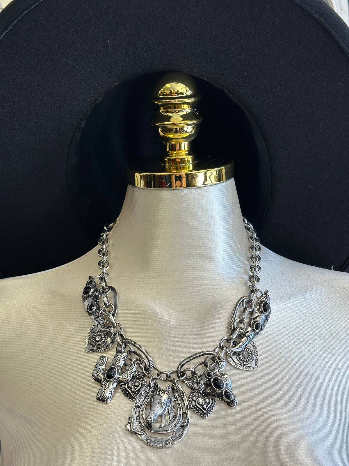 Wild Stallion Charm Choker