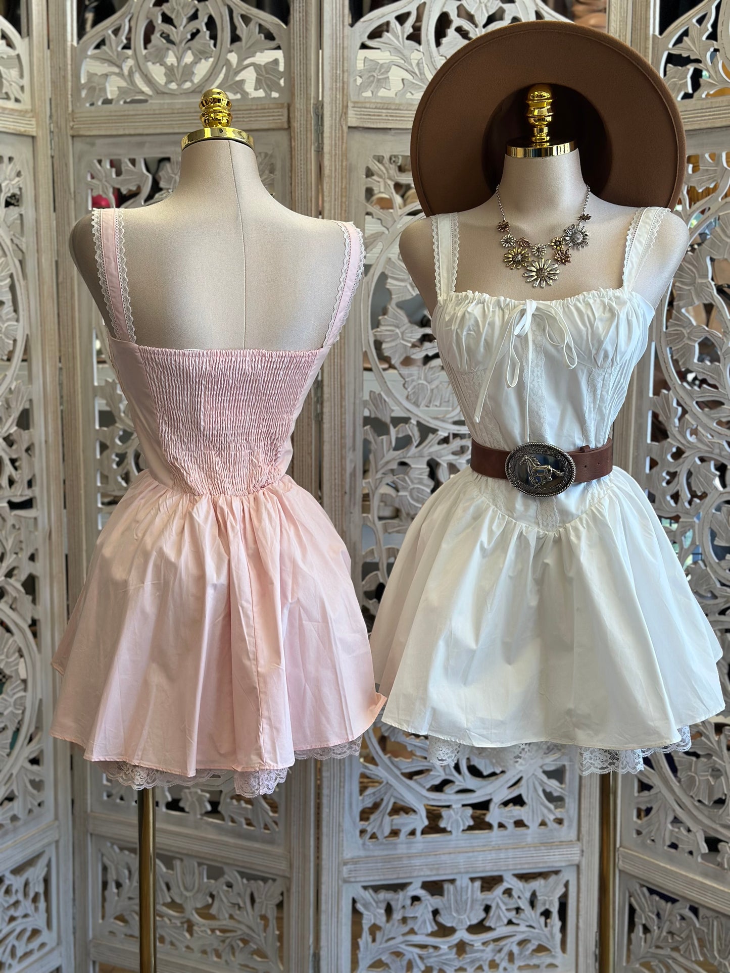 Eloise Corset Lace Mini Dress - Estira, Stretchy