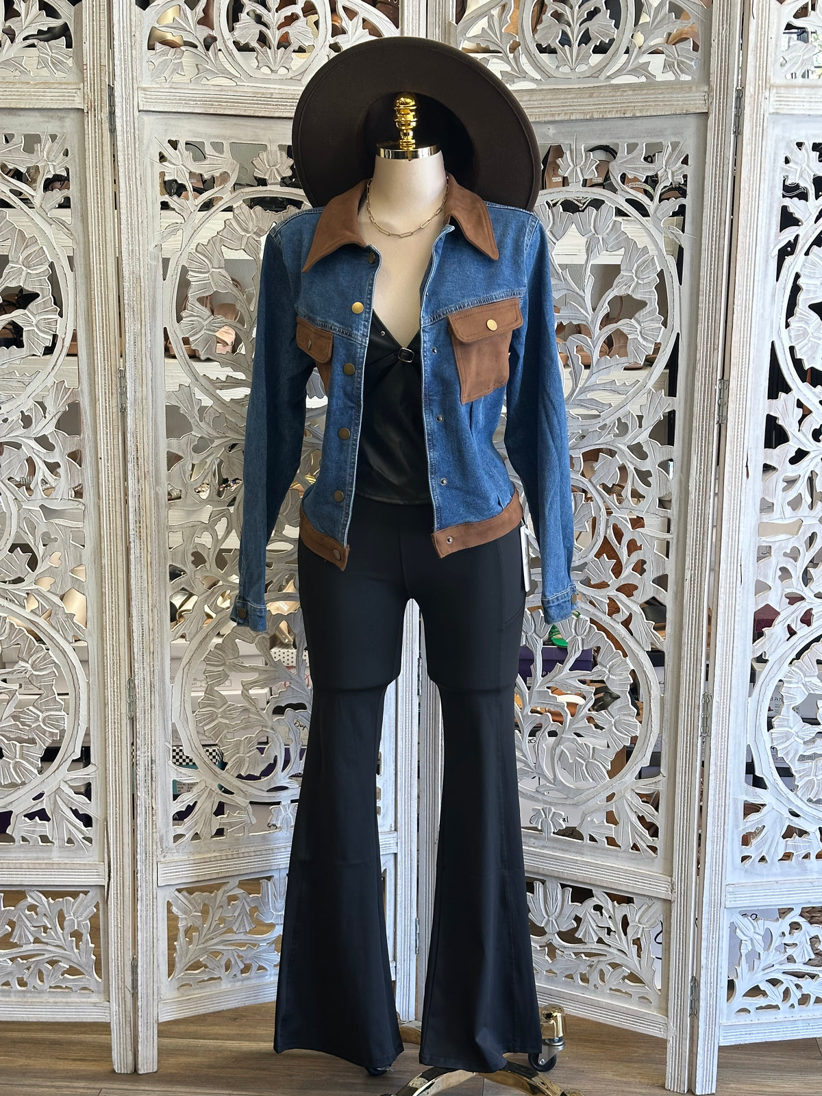 Block Western Shacket