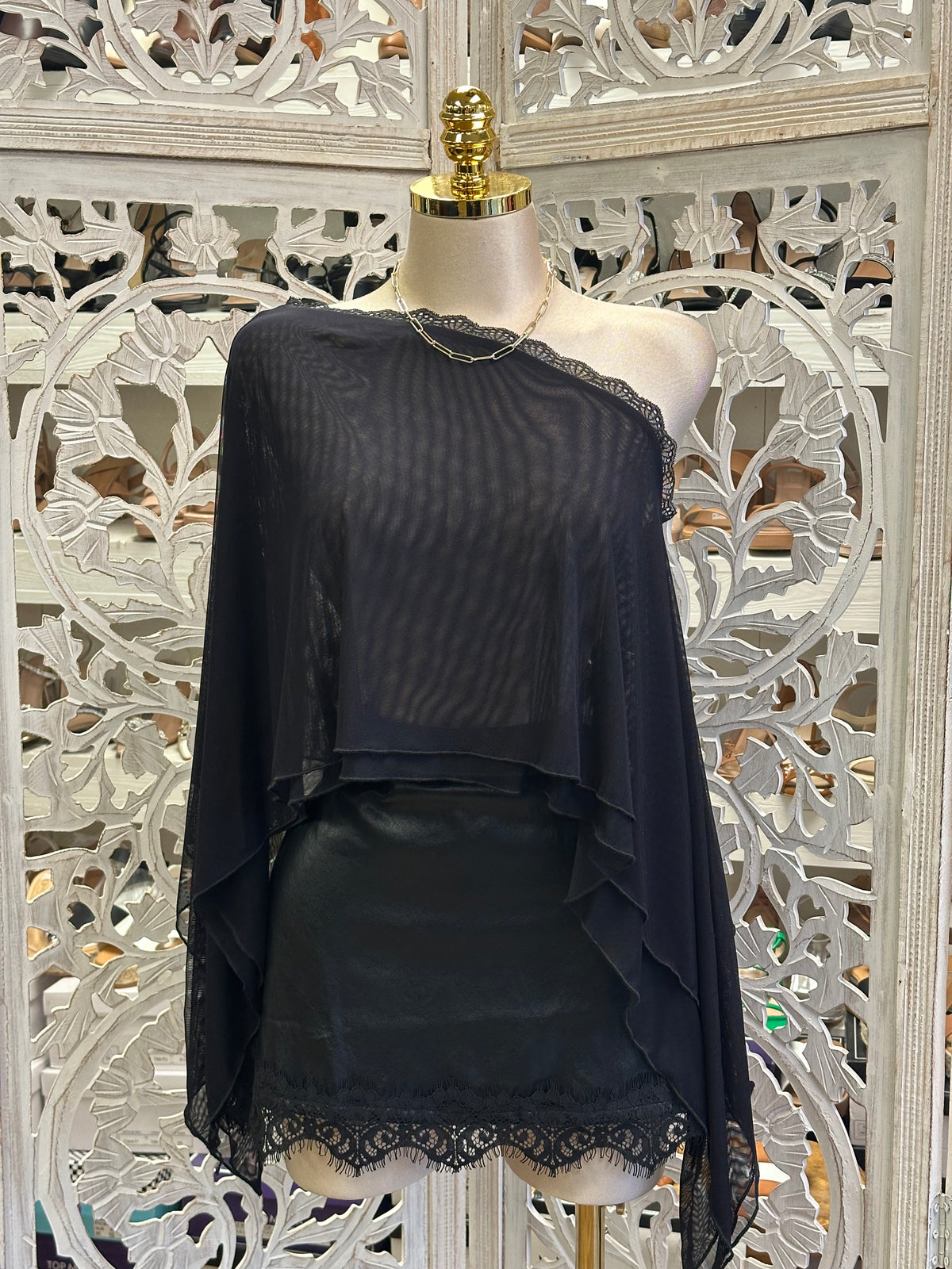 Sable Mist Poncho