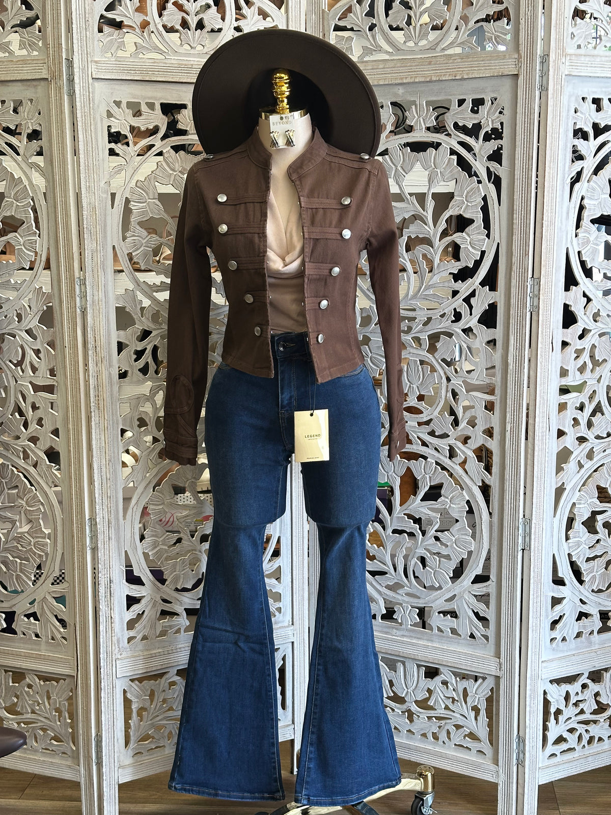 Atelier Cadet Jacket- Slightly Stretchy, Estira Poco