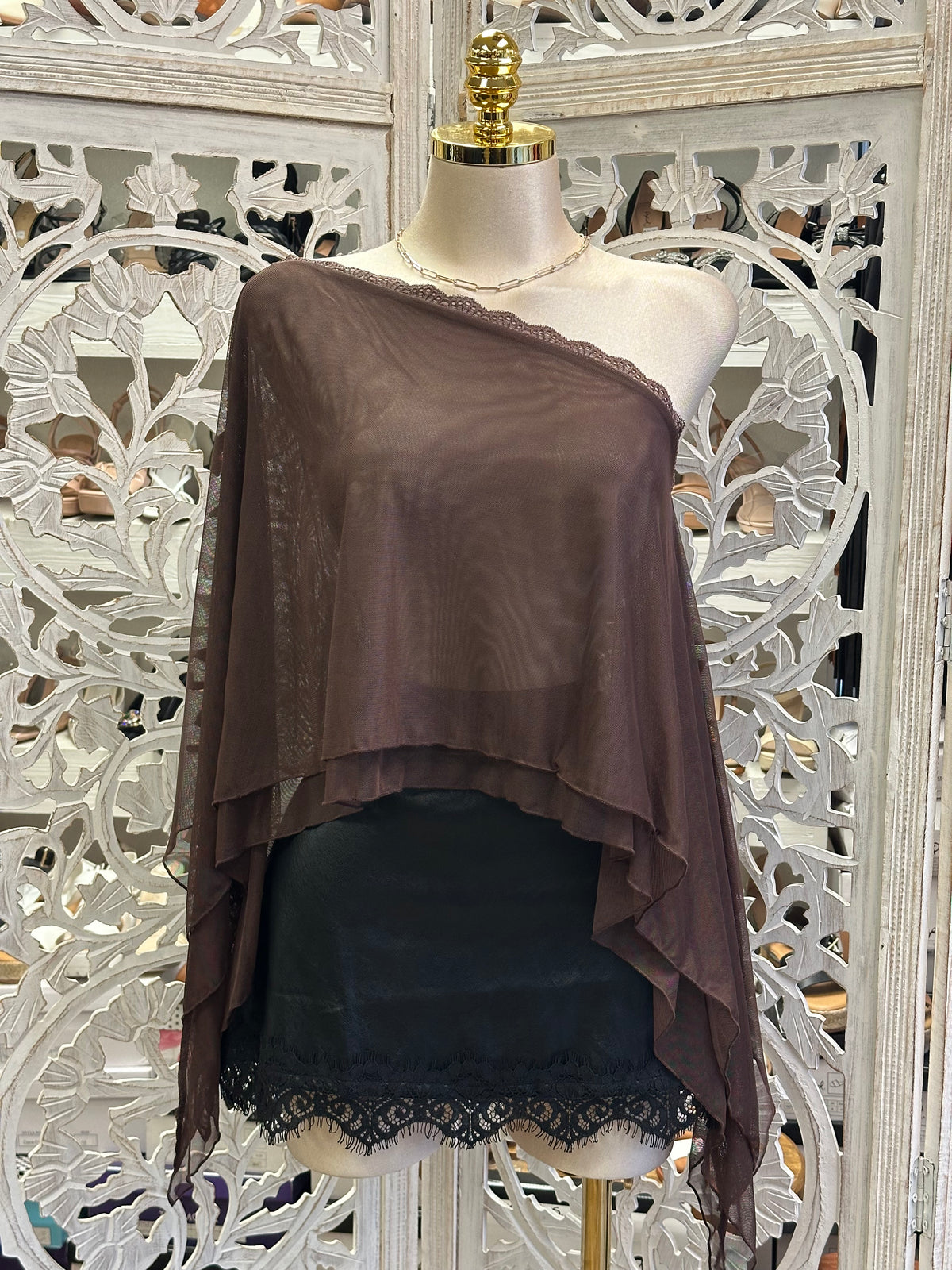 Sable Mist Poncho