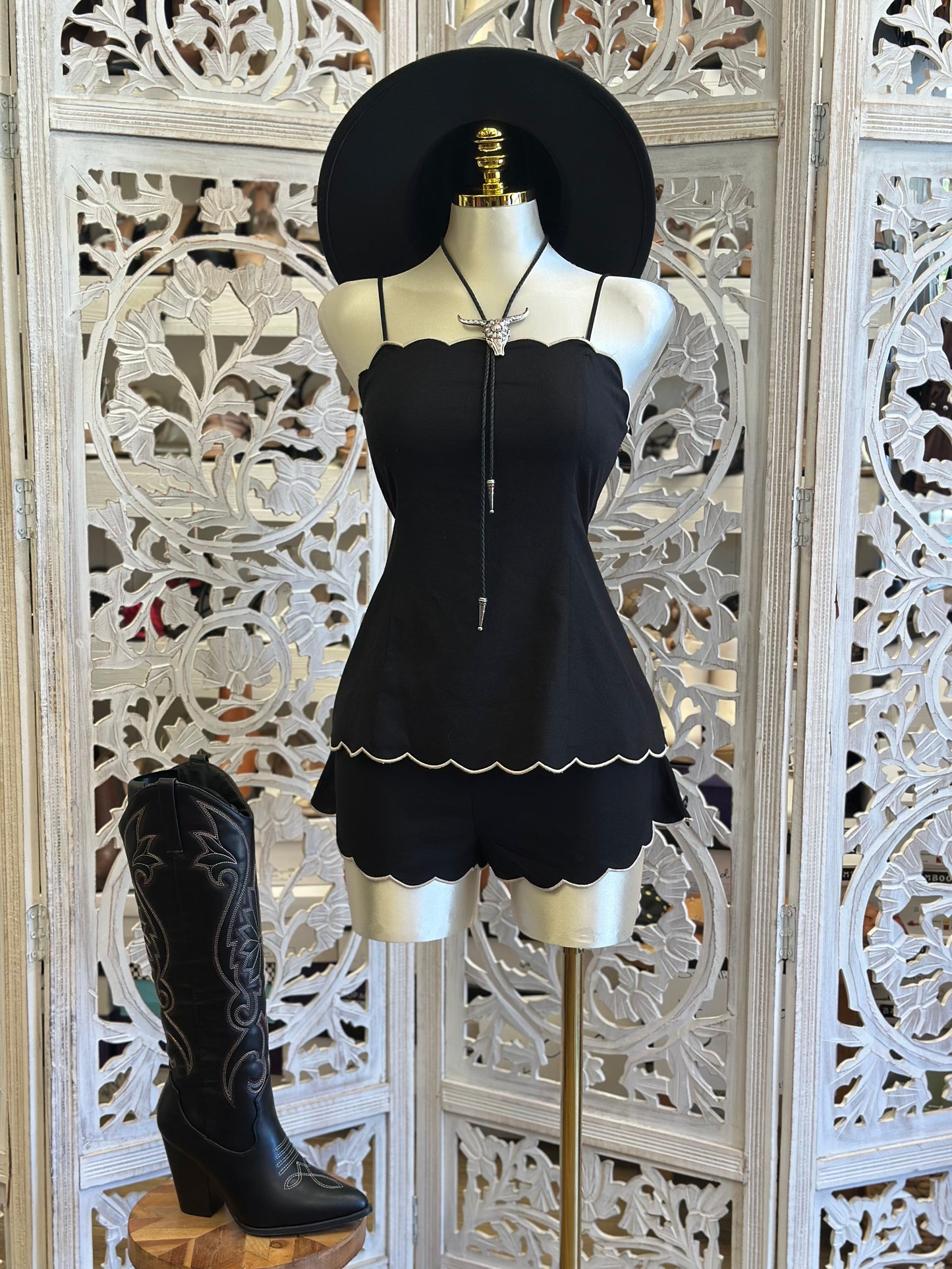 Shell Trim set- No Estira, Not Stretchy