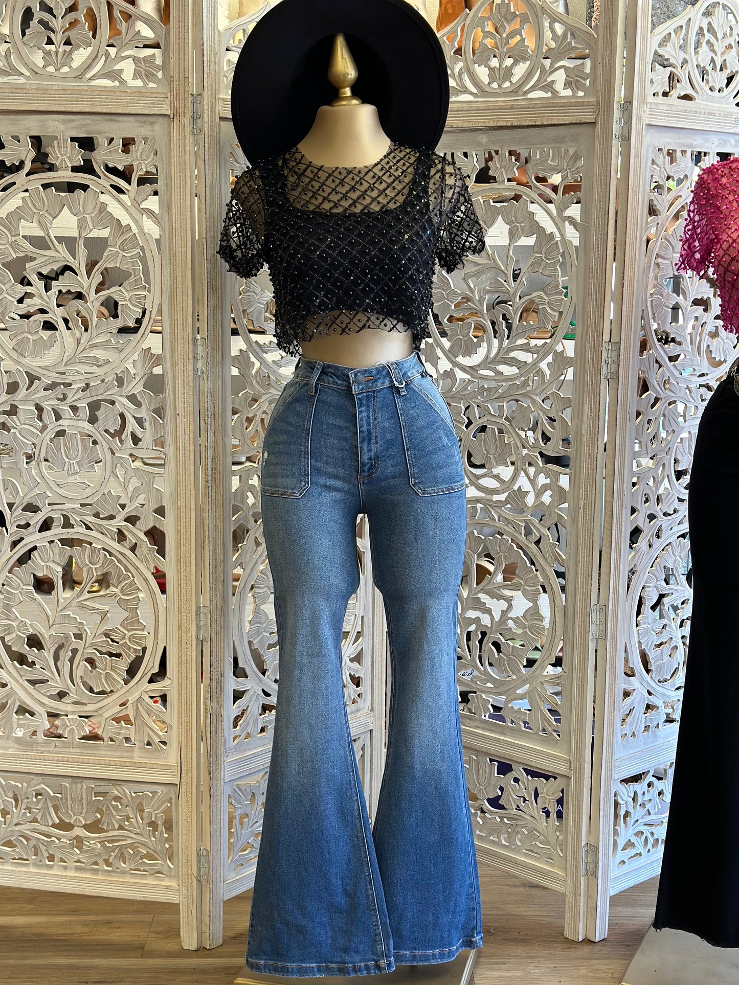 70’s Style Flare Jeans