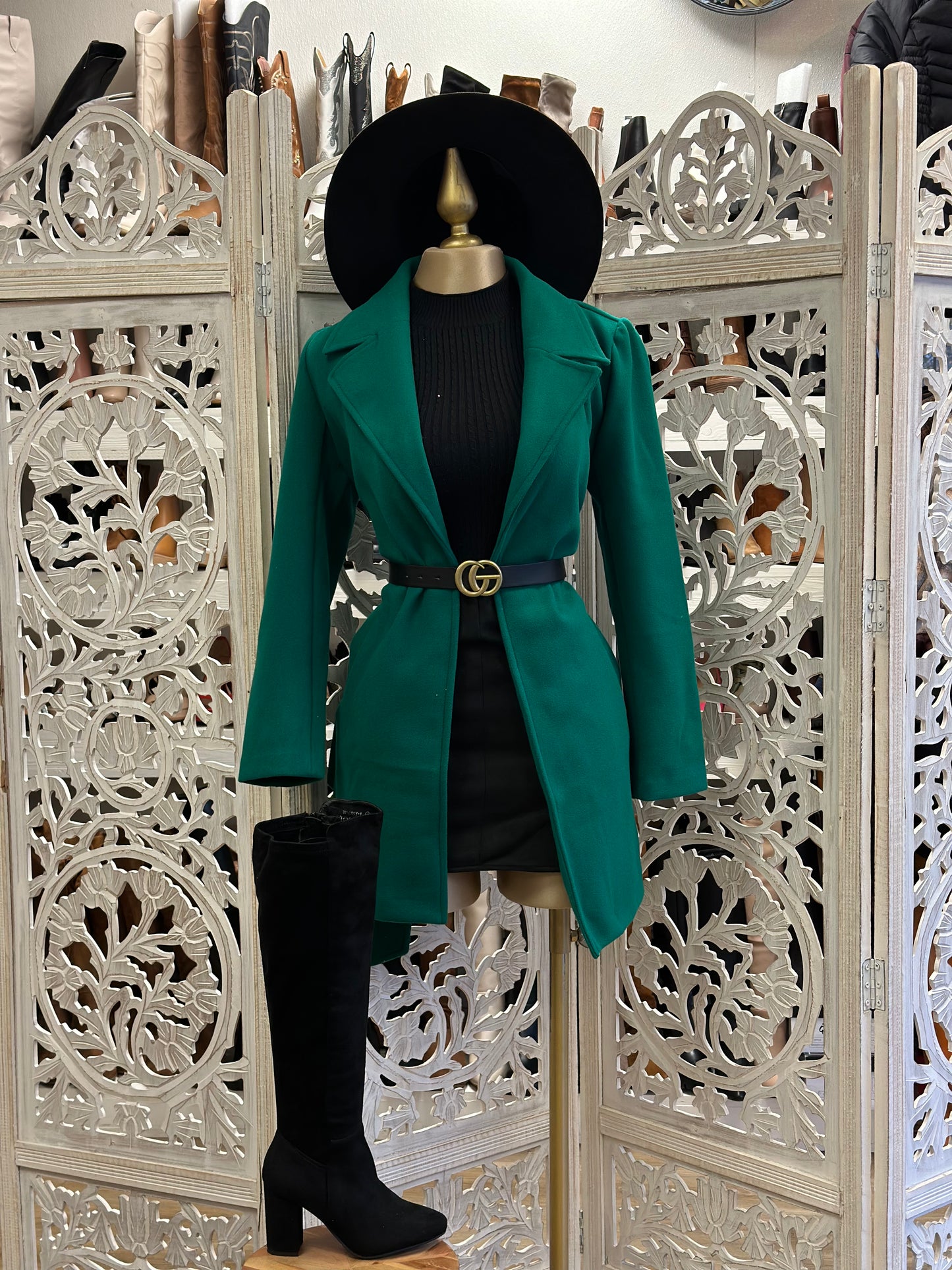 Pine Green Coat