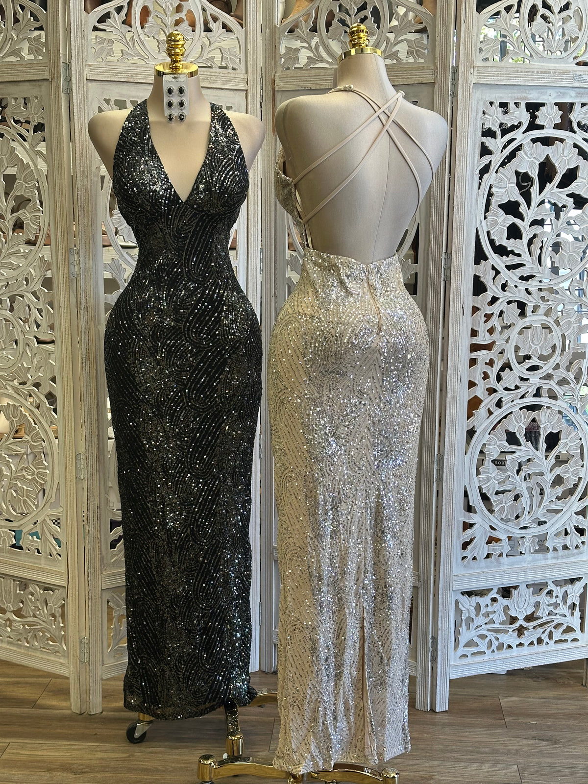 The Stardust Gown- Estira , Stretchy