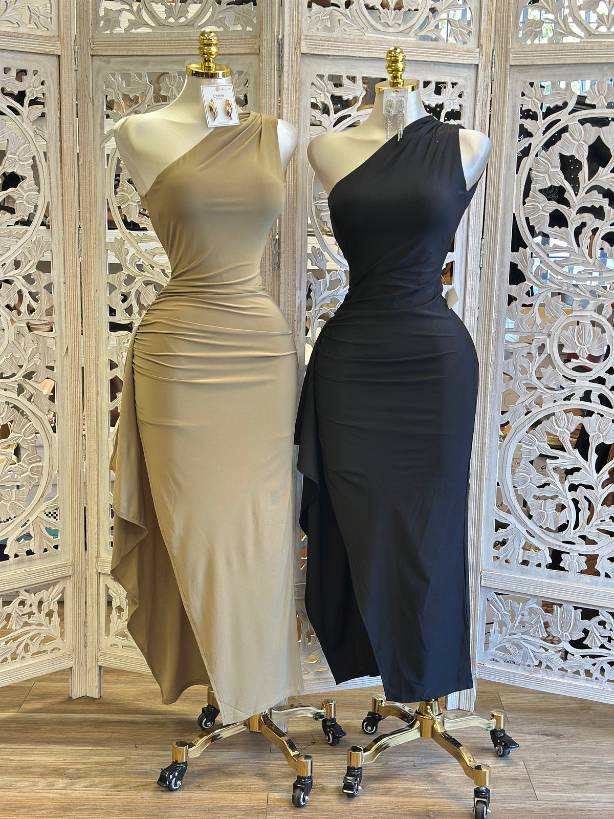 Desert Mirage Low Back Midi - Stretchy,Estira