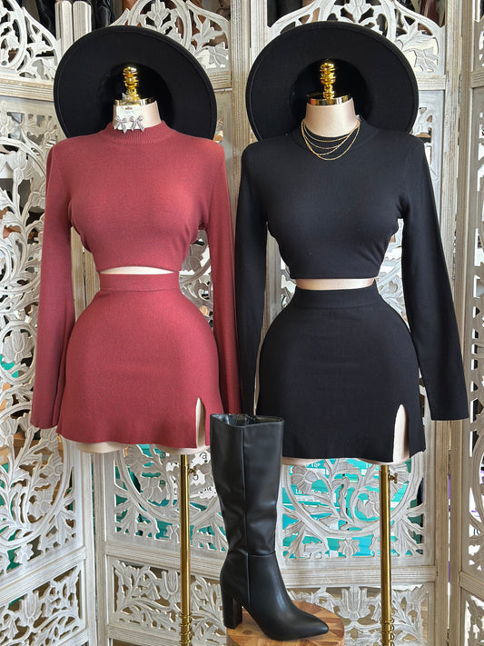 Soft Sweater Mini Set- Stretchy,Estira