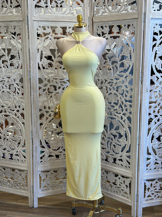 Butter Cinched Midi Dress -Estira, Stretchy