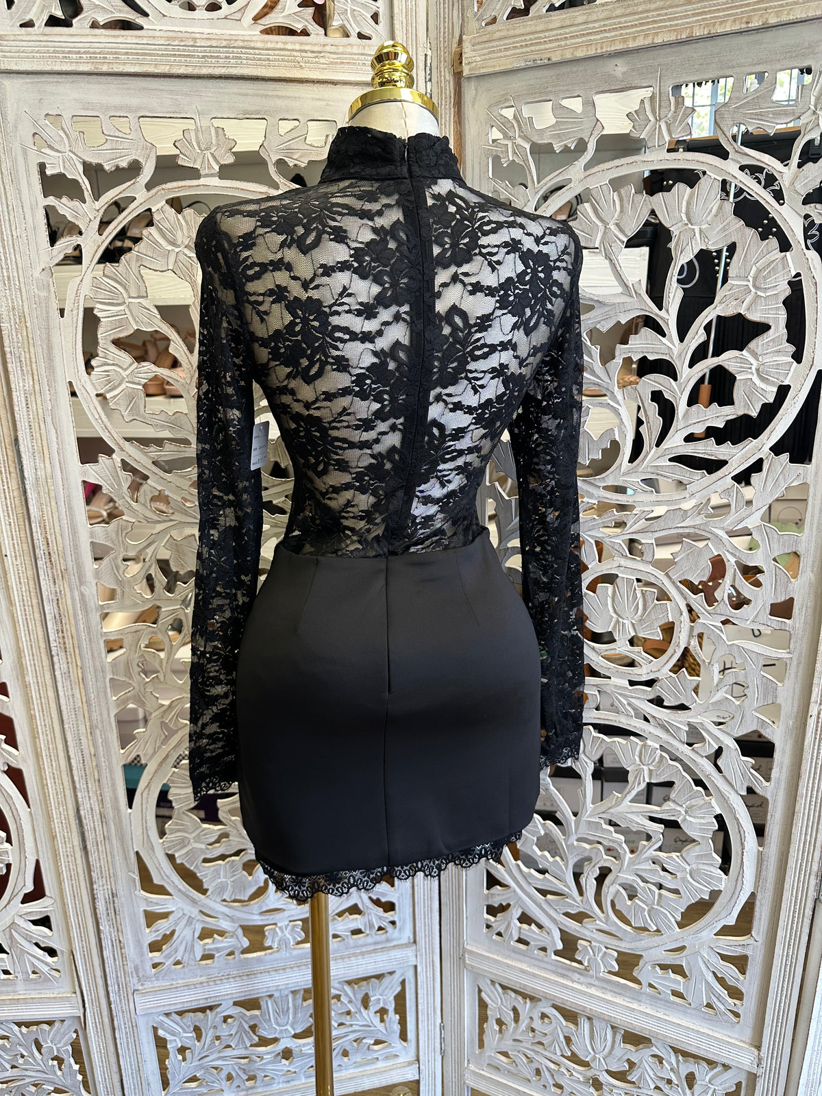 Madeleine Lace Dress- Estira, Stretchy