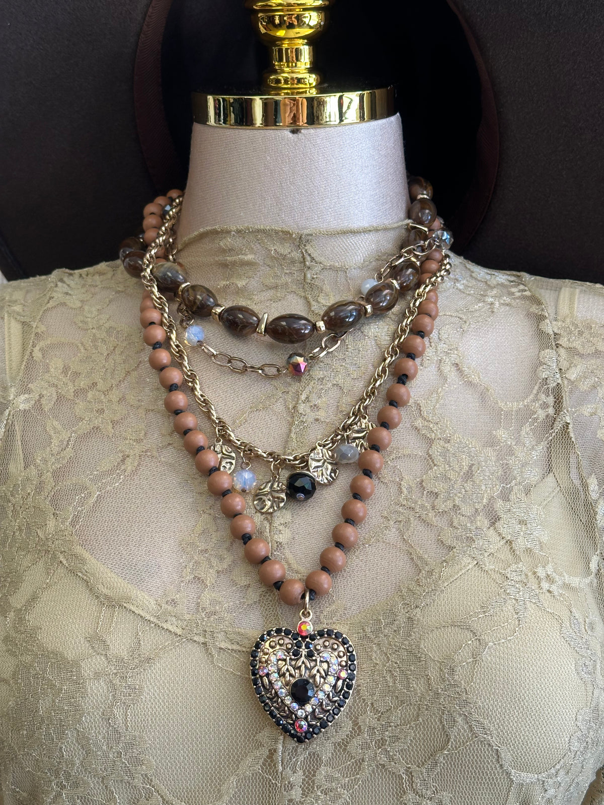 Vintage Meadow Charm Strand