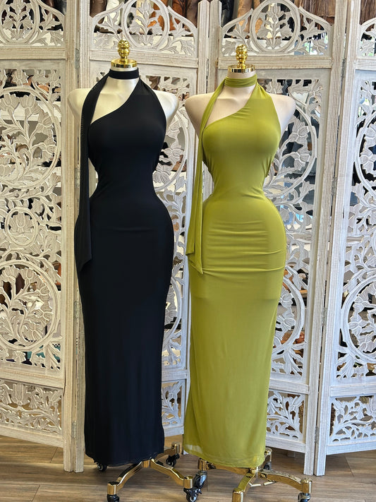 Ilia Evening Dress- Estira, Stretchy