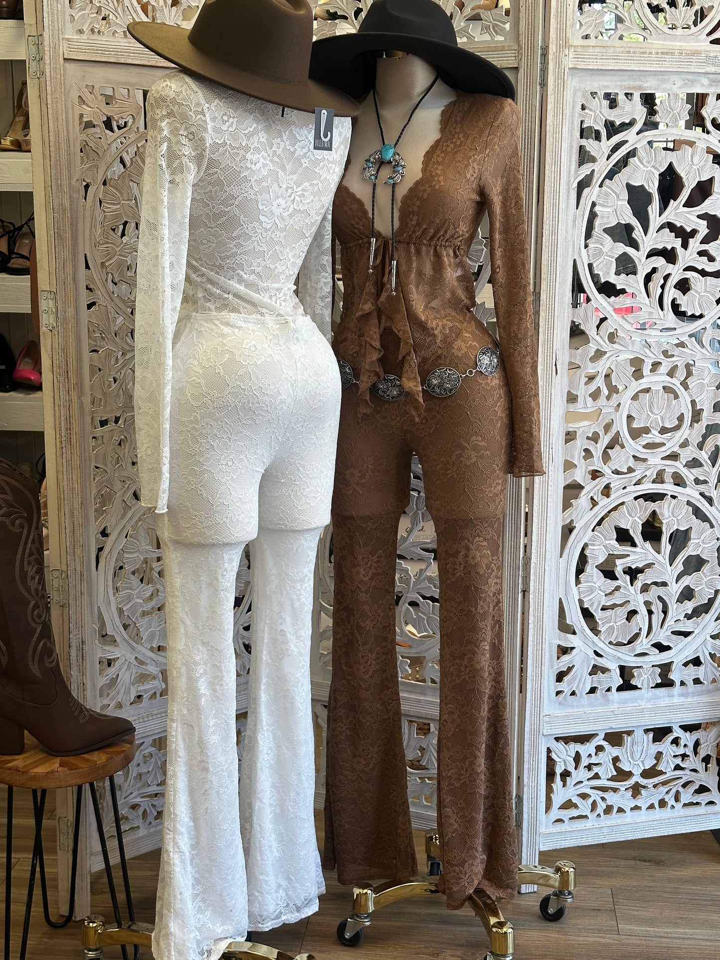 Lace Boho Set- Stretchy, Estira